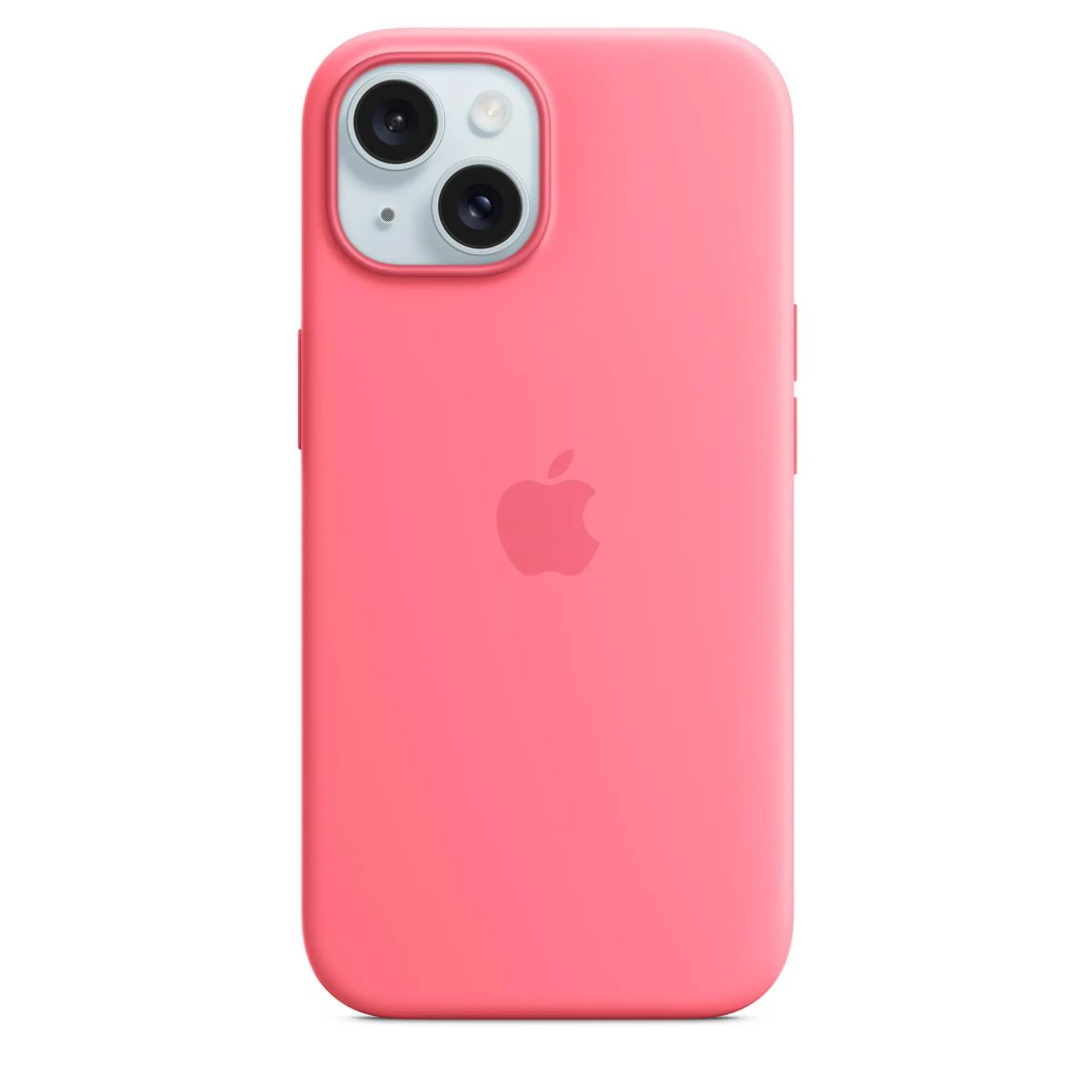 iPhone 15 Silikon Case mit MagSafe – Pink