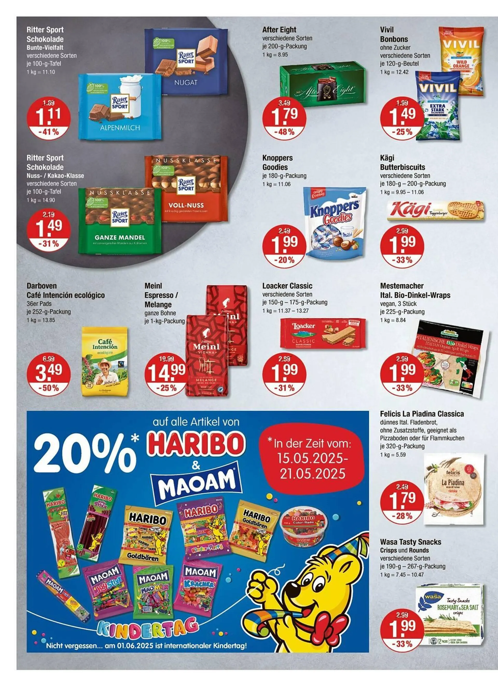 V Markt Prospekt von 15. Mai bis 21. Mai 2025 - Prospekt seite 8