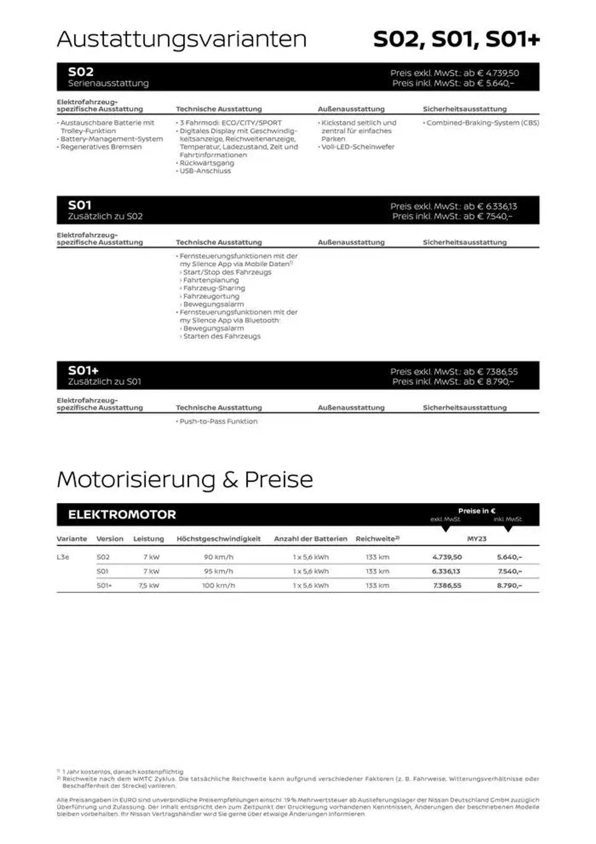 Elektroroller S02 & S01 von 8. November bis 8. November 2025 - Prospekt seite 2