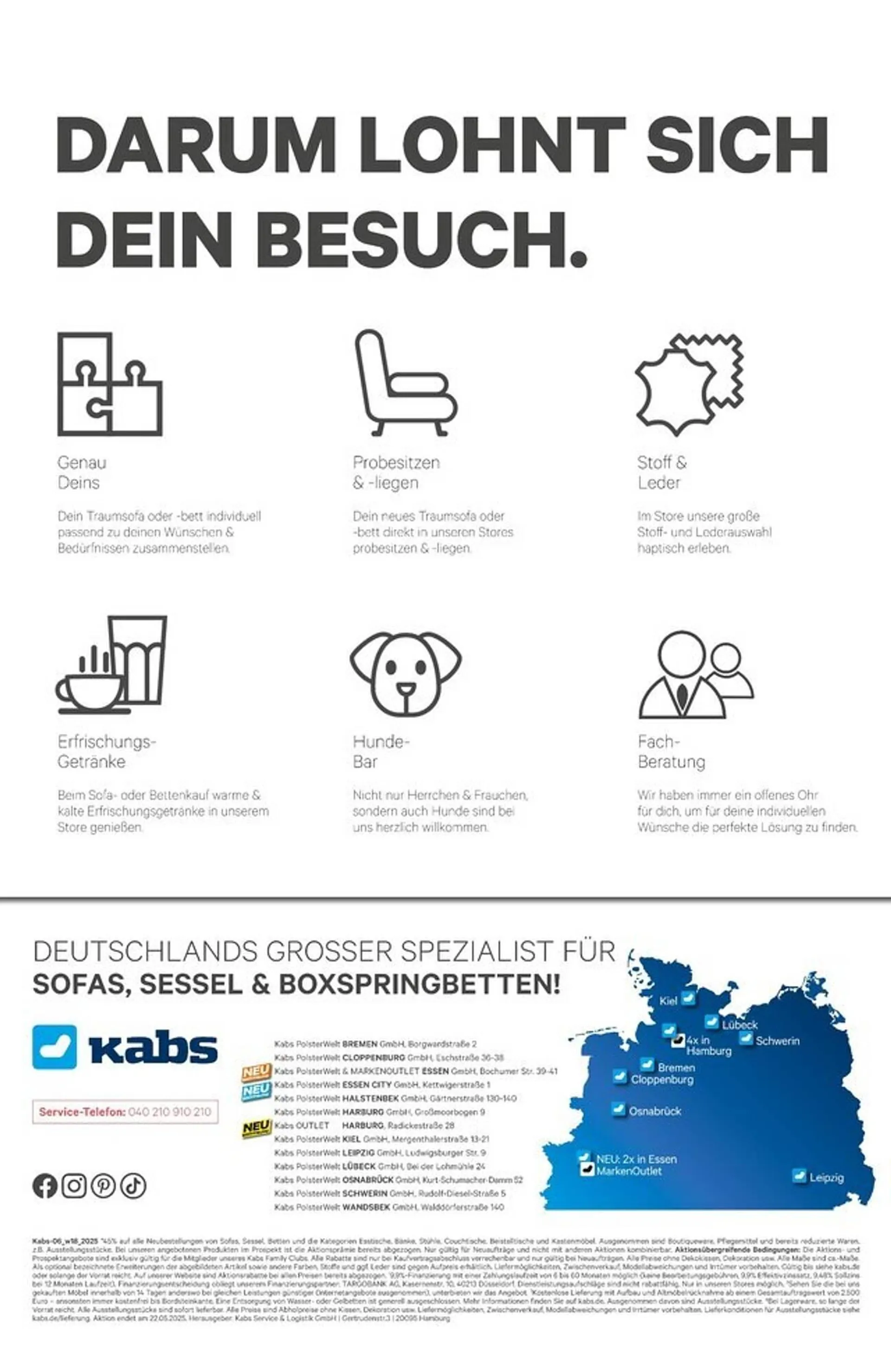 Kabs Polsterwelt Prospekt von 12. Mai bis 18. Mai 2025 - Prospekt seite 13