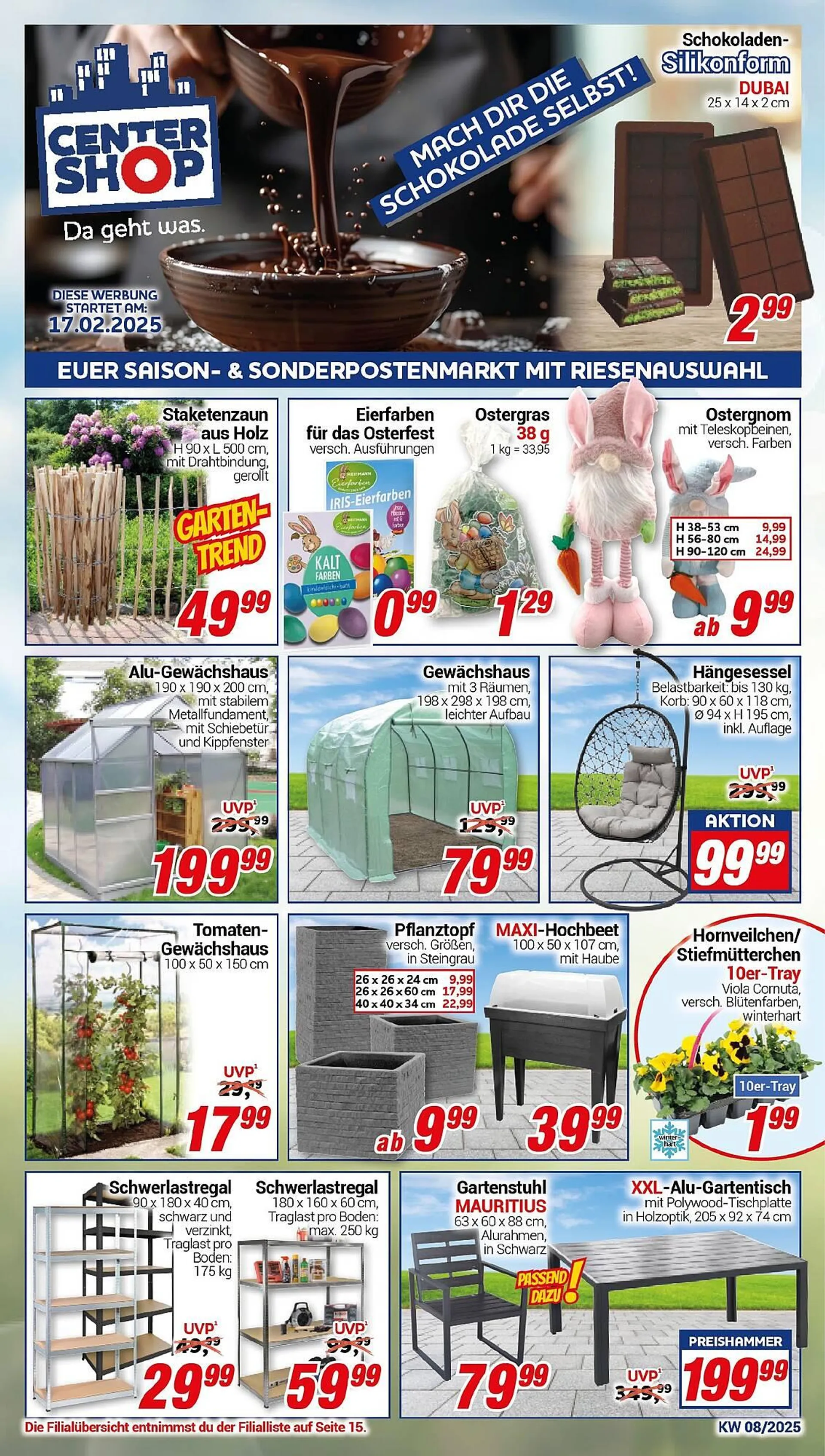 CENTERSHOP Prospekt von 24. Februar bis 1. März 2025 - Prospekt seite 1