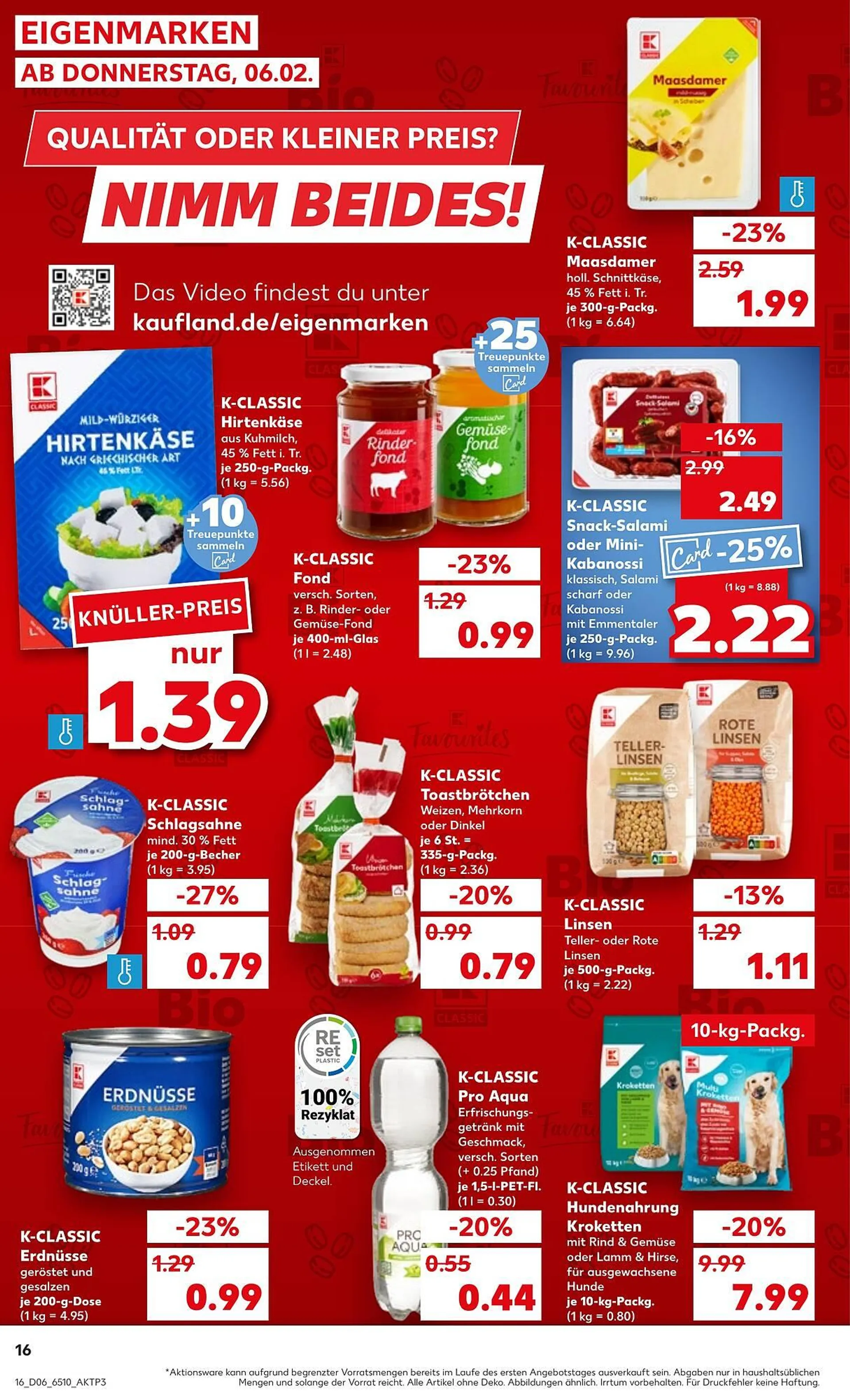 Kaufland Prospekt von 6. Februar bis 12. Februar 2025 - Prospekt seite 16