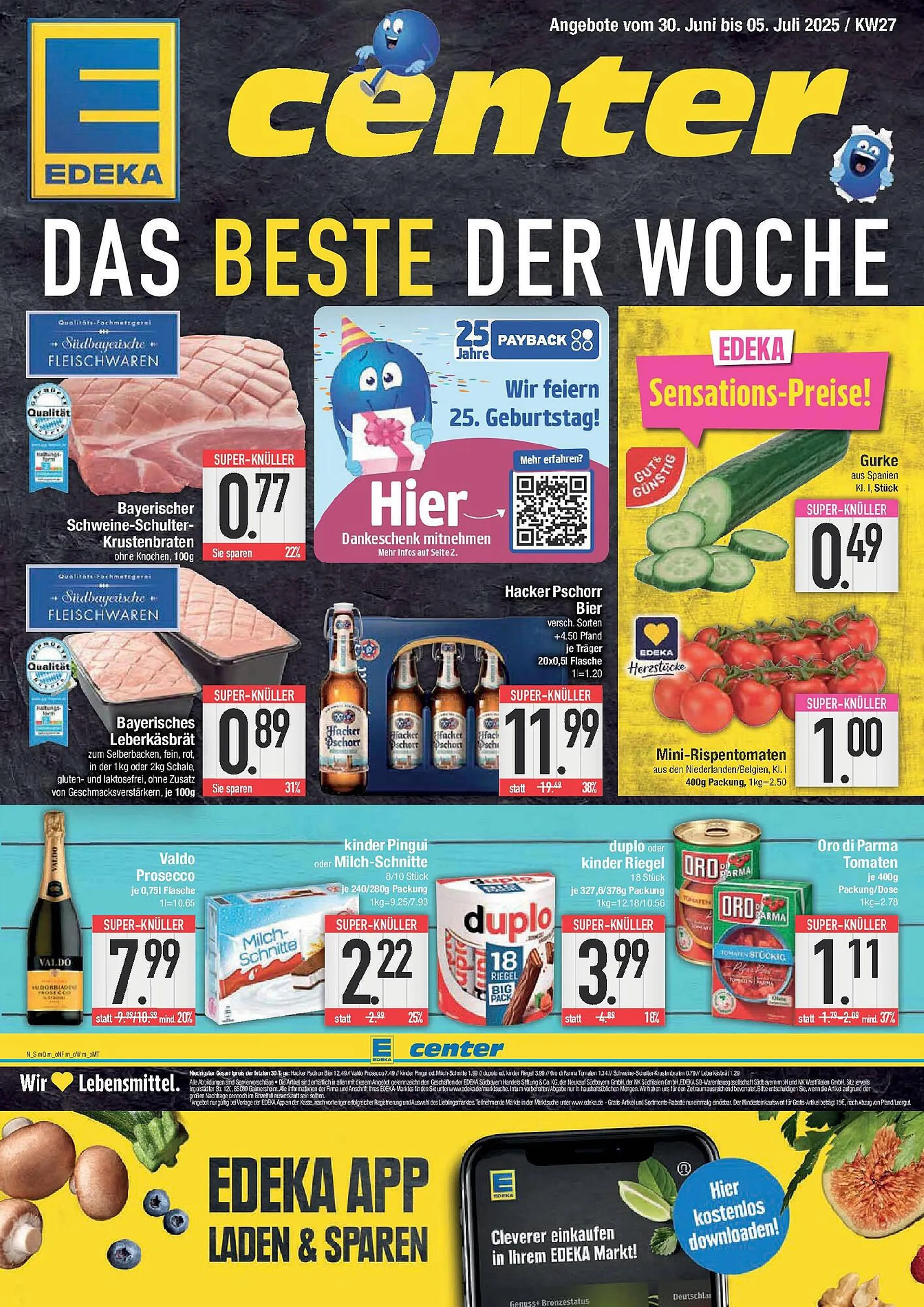 E-Center Prospekt von 30. Juni bis 5. Juli 2025 - Prospekt seite 1