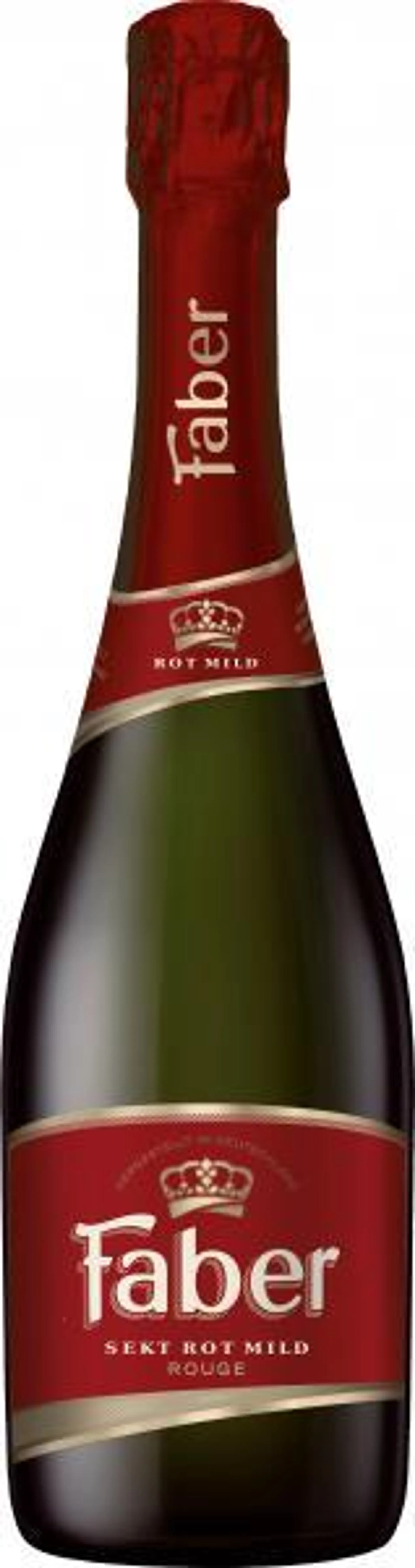 Faber Sekt rot mild