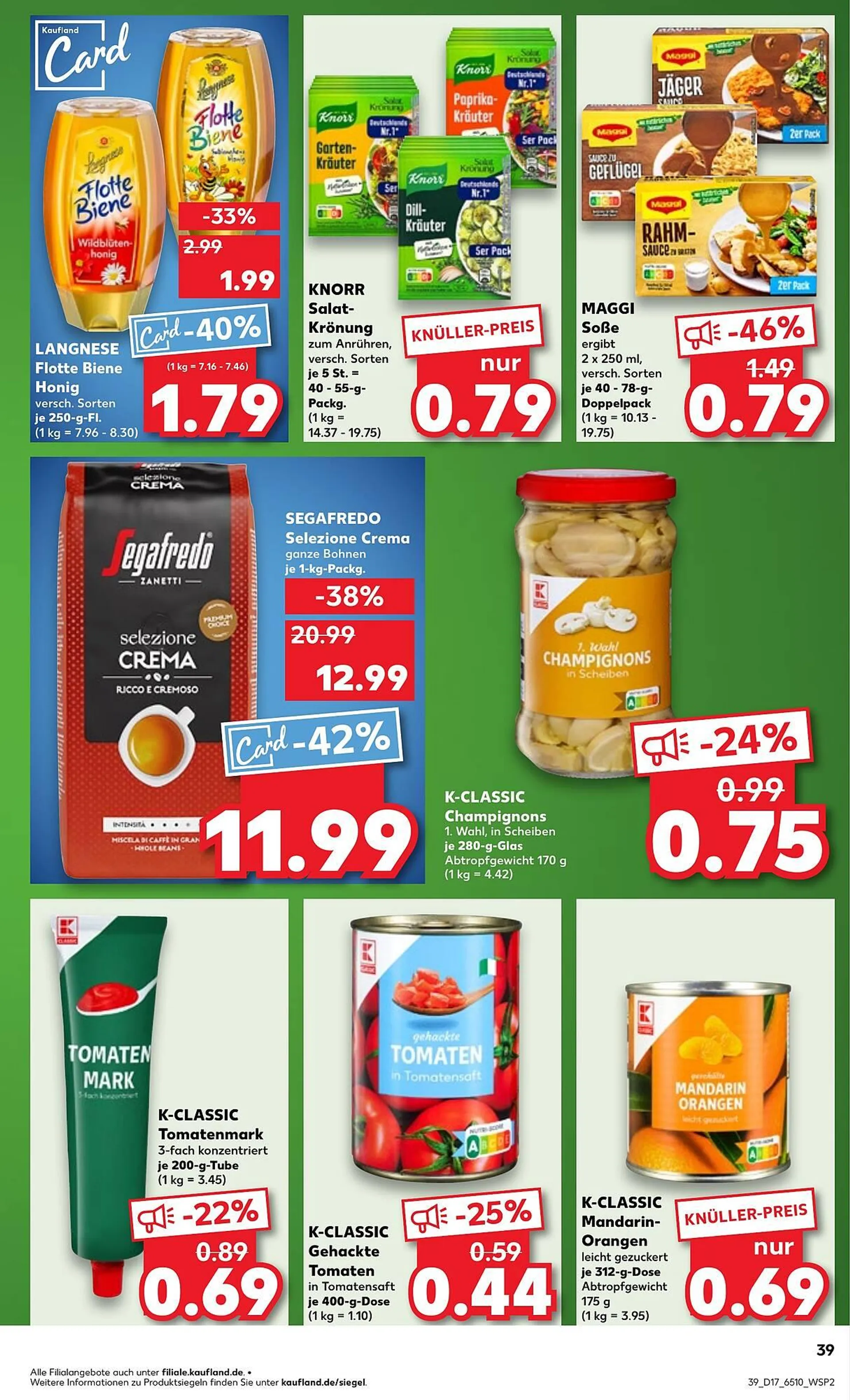 Kaufland Prospekt von 24. April bis 30. April 2025 - Prospekt seite 39