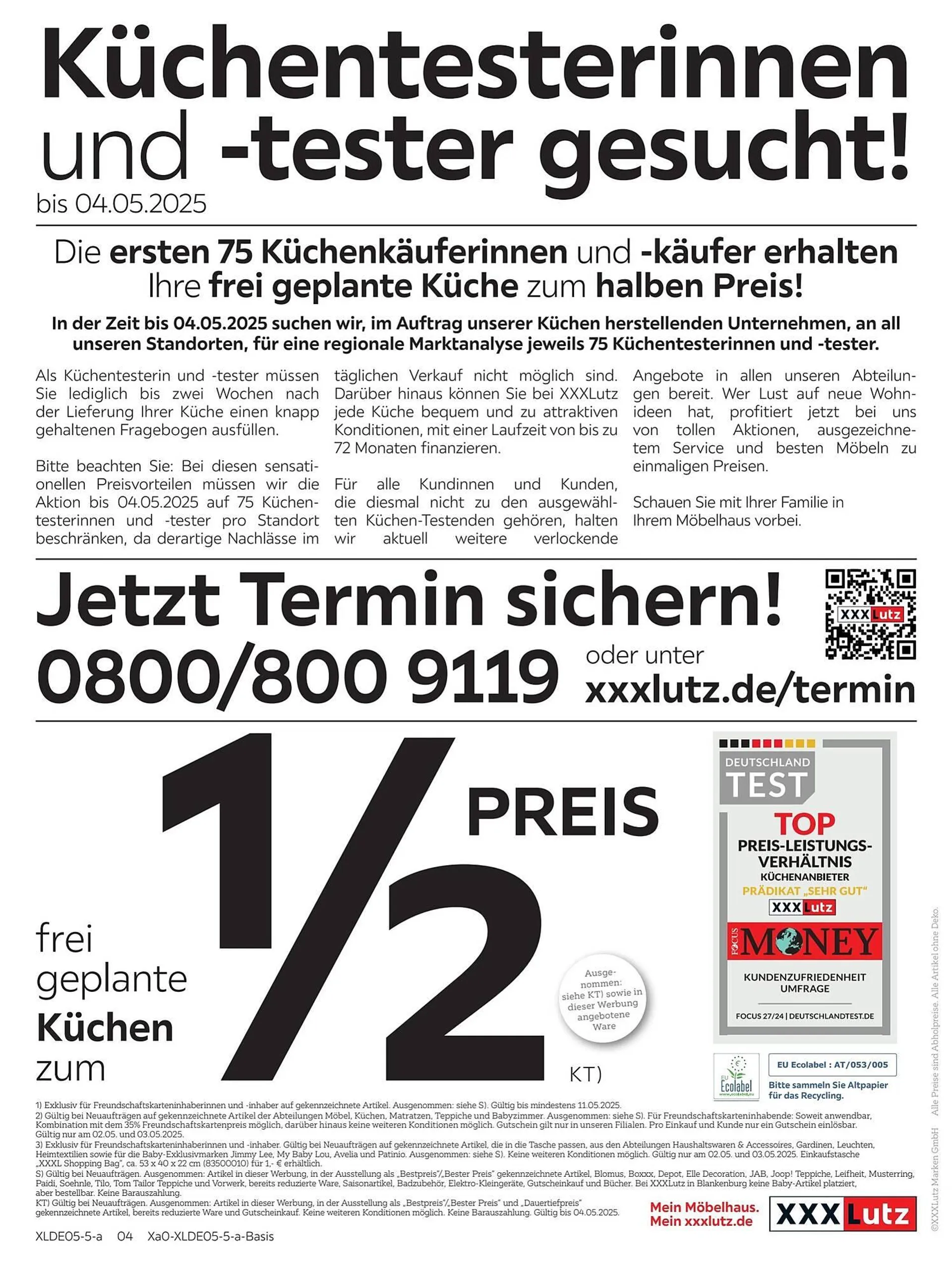 XXXLutz Prospekt von 28. April bis 4. Mai 2025 - Prospekt seite 4