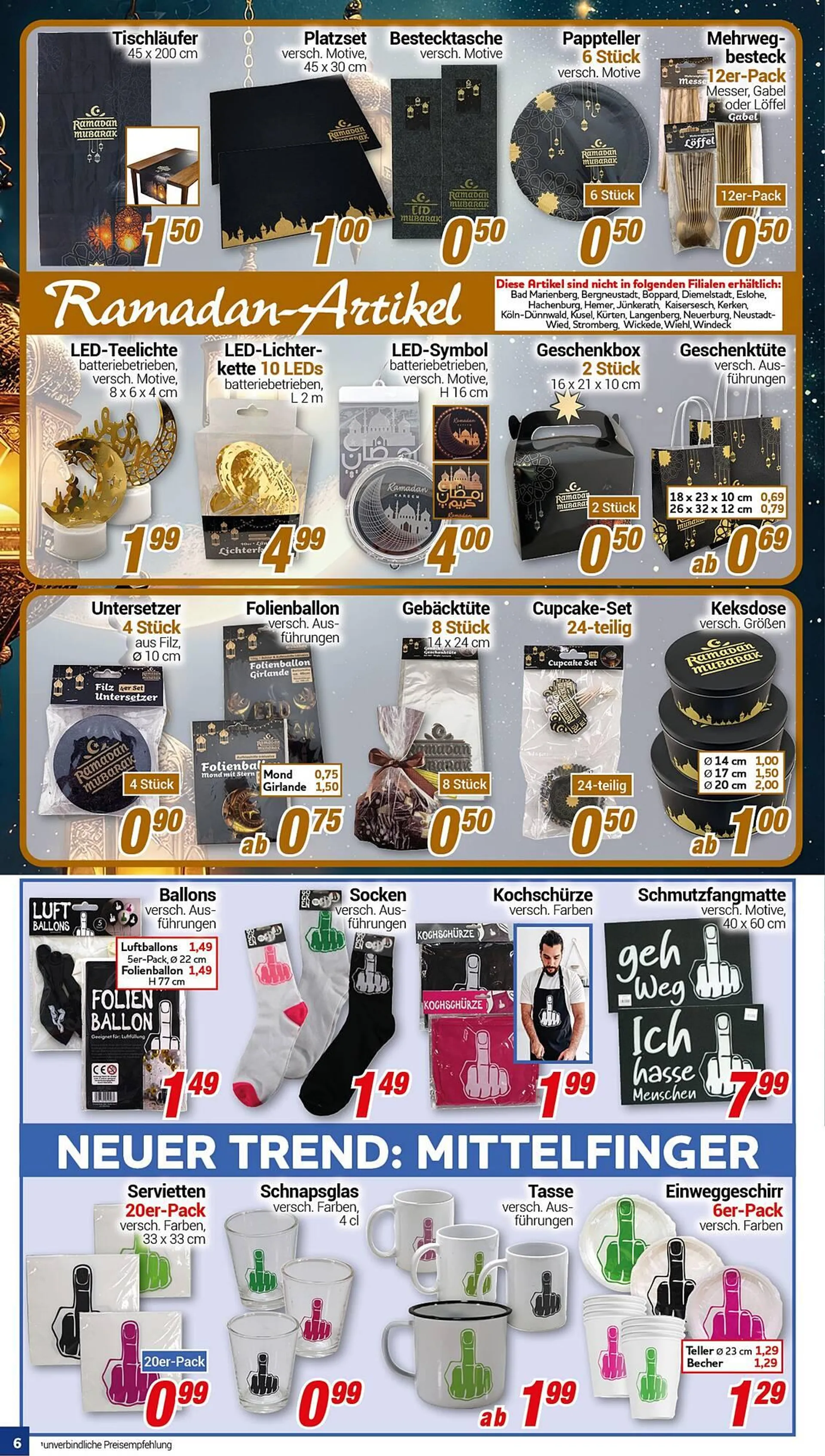 CENTERSHOP Prospekt von 17. Februar bis 22. Februar 2025 - Prospekt seite 6