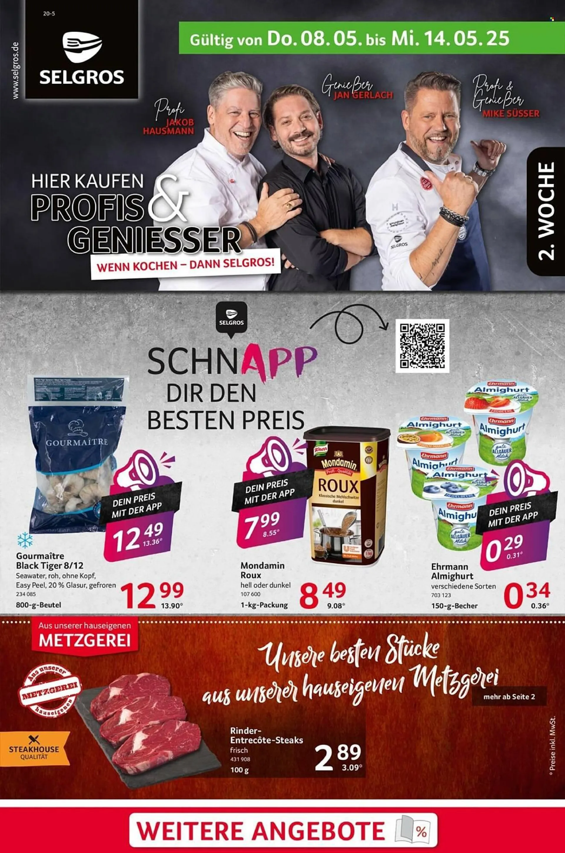 Selgros Prospekt von 8. Mai bis 14. Mai 2025 - Prospekt seite 1