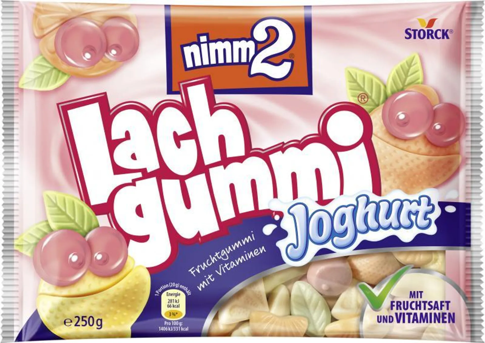 Nimm2 Lachgummi Joghurt 250 g