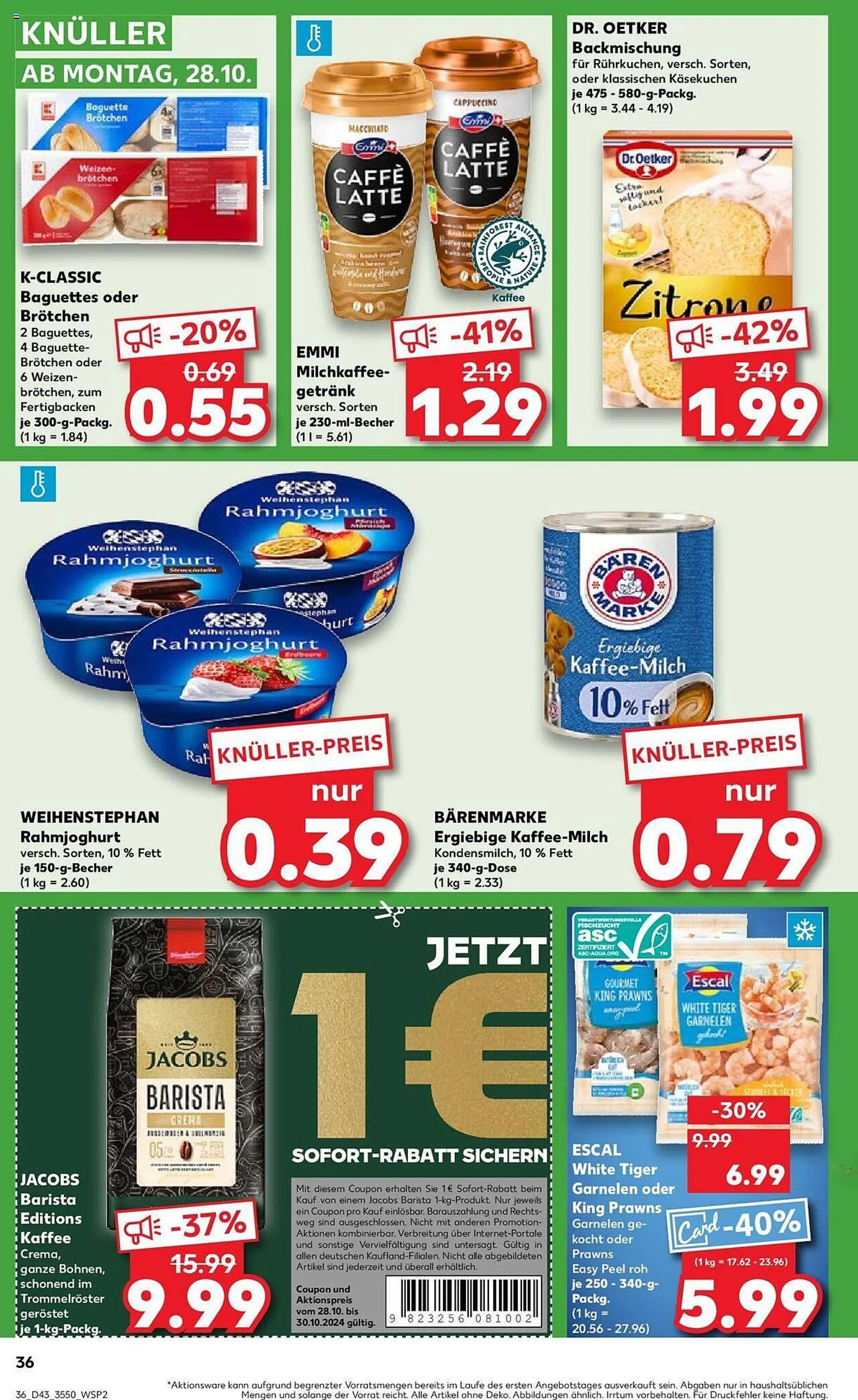 Kaufland Prospekt von 24. Oktober bis 30. Oktober 2024 - Prospekt seite 36