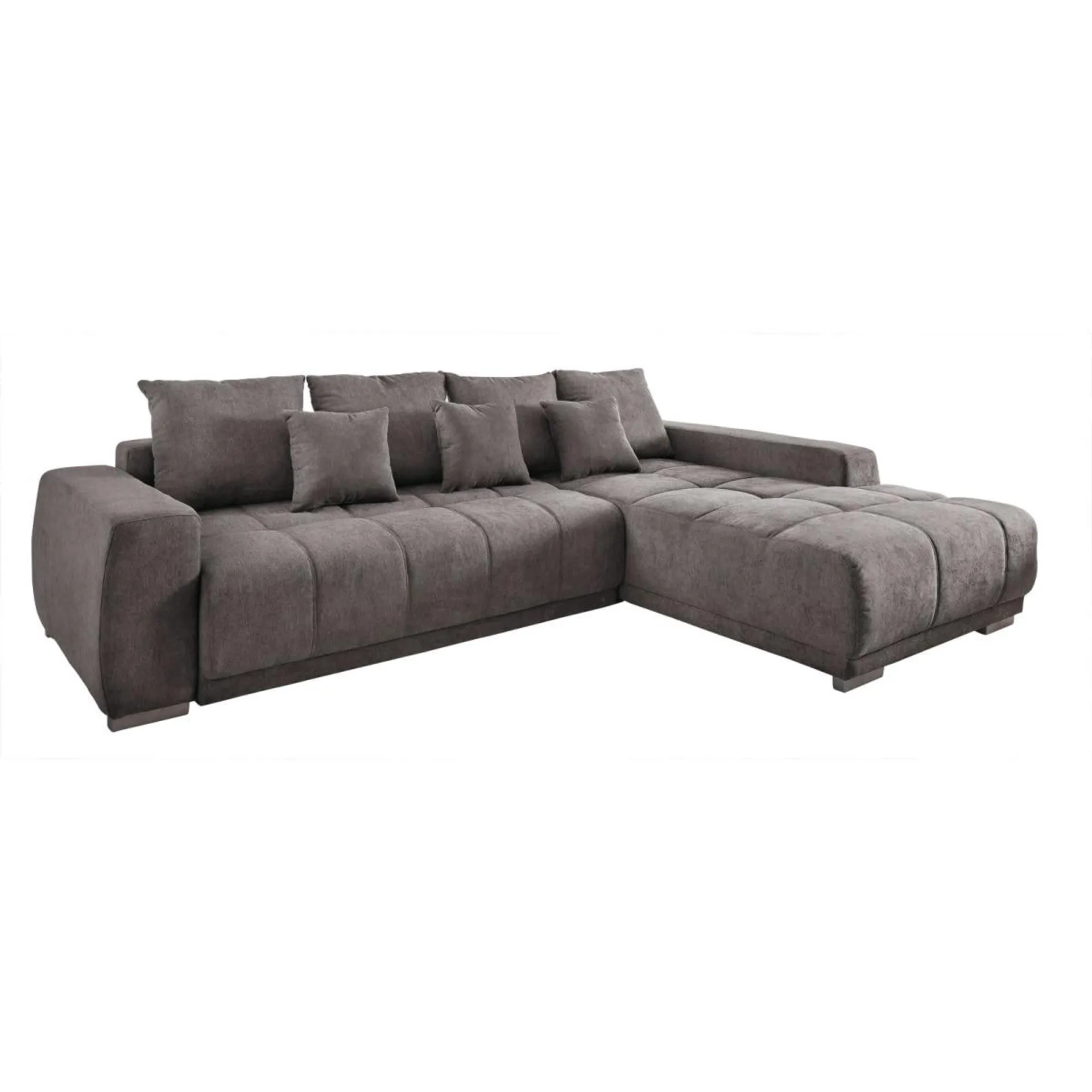 Ecksofa PETRA SF-R stonegrau