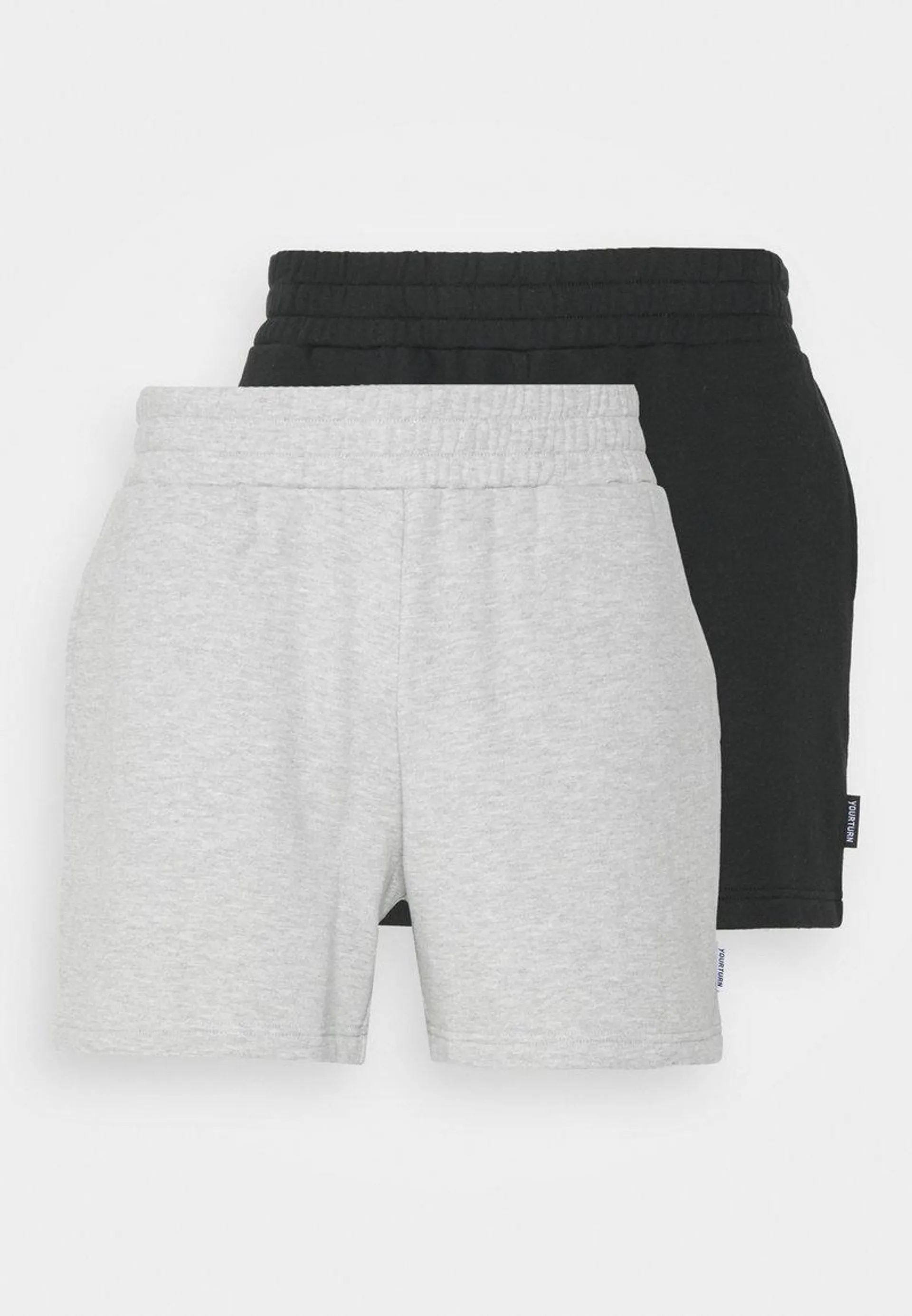 2 PACK SUPER BASIC SHORTS - Sports shorts