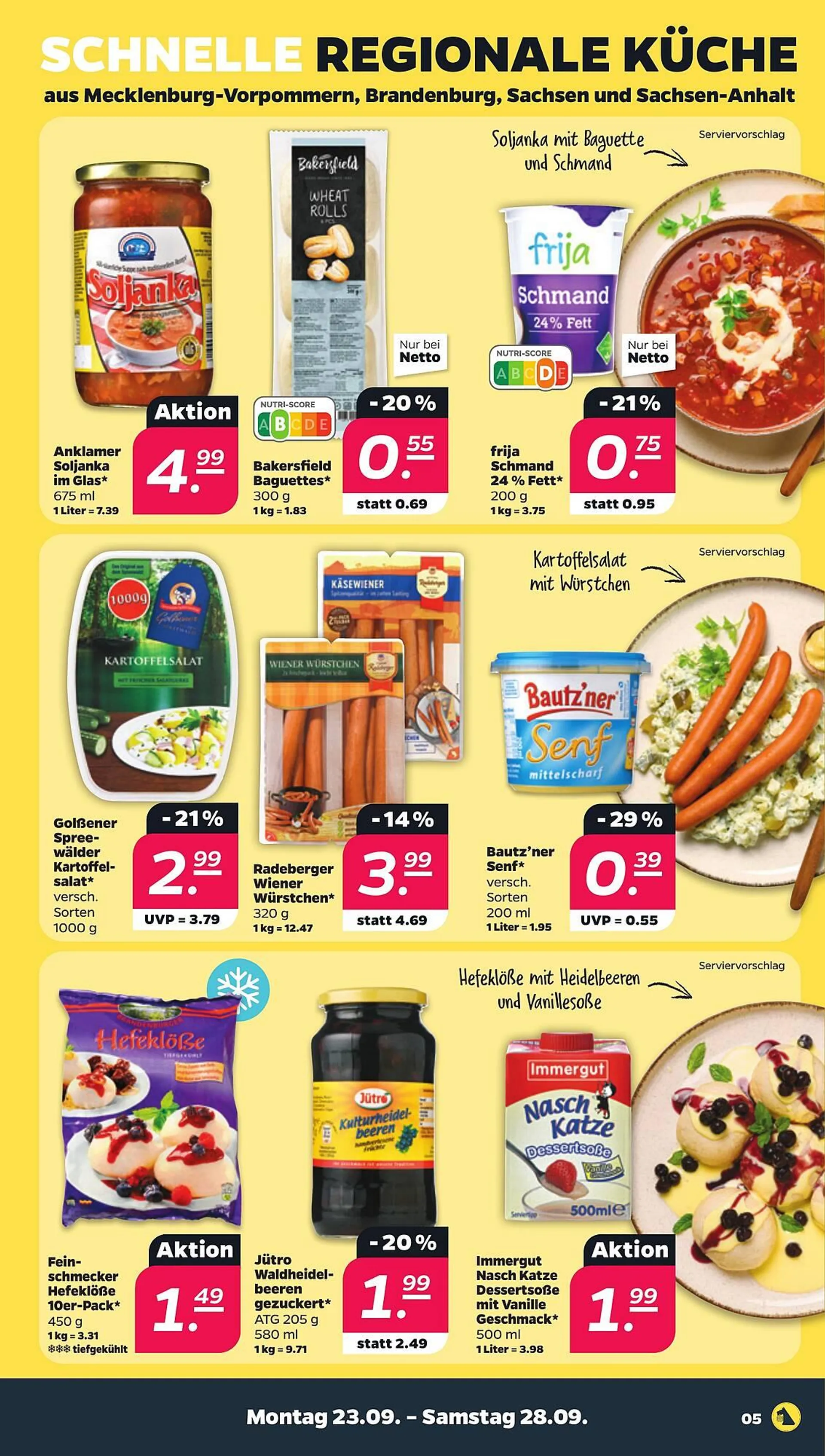 NETTO Prospekt von 23. September bis 28. September 2024 - Prospekt seite 5