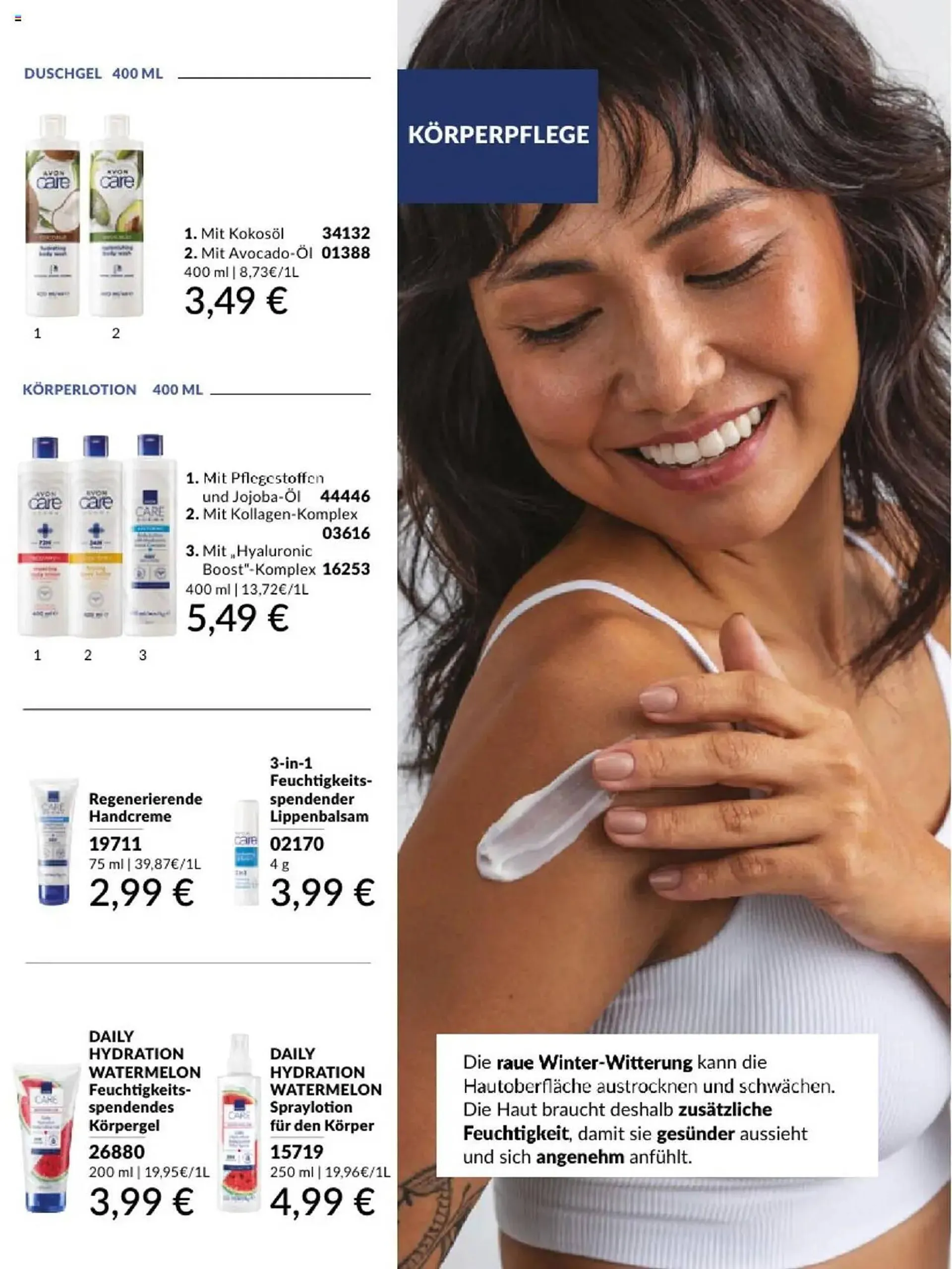 Avon Prospekt von 31. Dezember bis 31. Januar 2025 - Prospekt seite 16