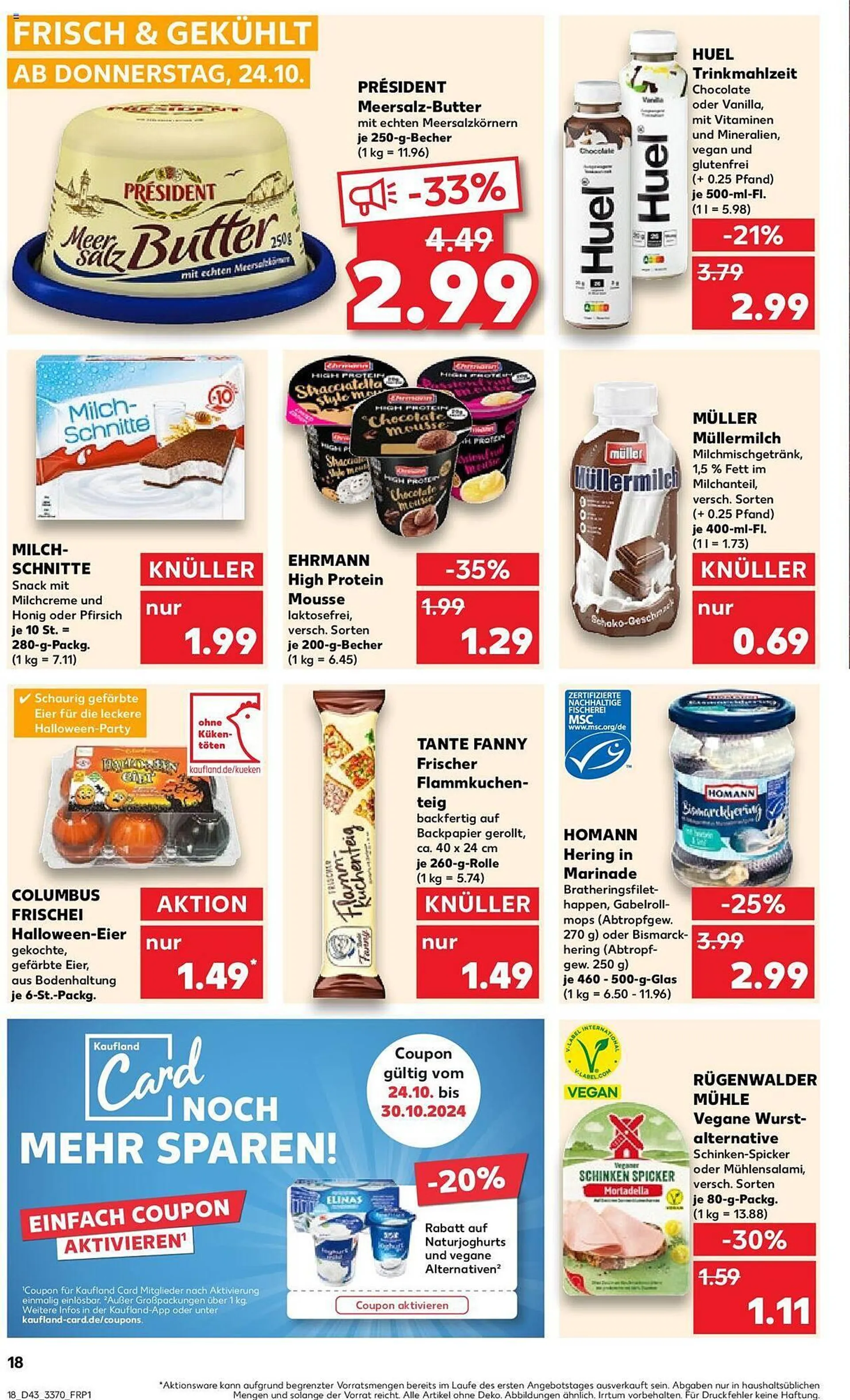 Kaufland Prospekt von 24. Oktober bis 30. Oktober 2024 - Prospekt seite 18