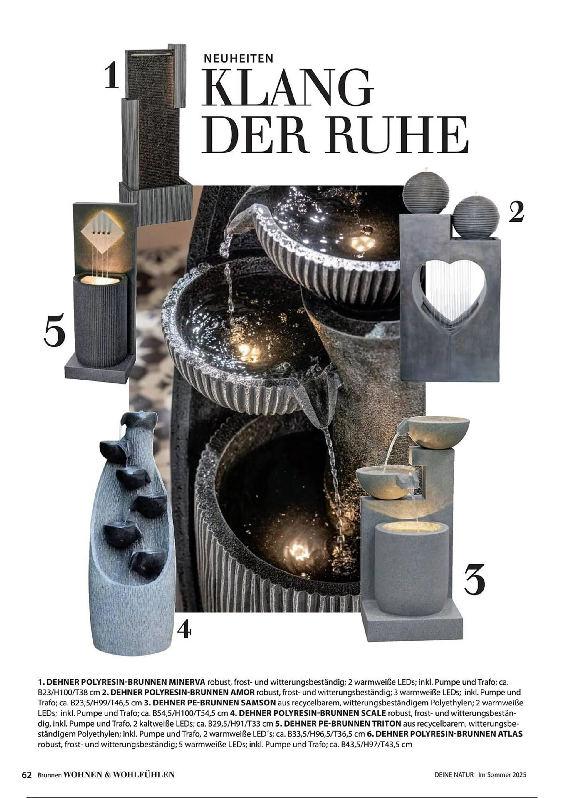 Dehner Prospekt von 1. Juli bis 31. Dezember 2025 - Prospekt seite 62