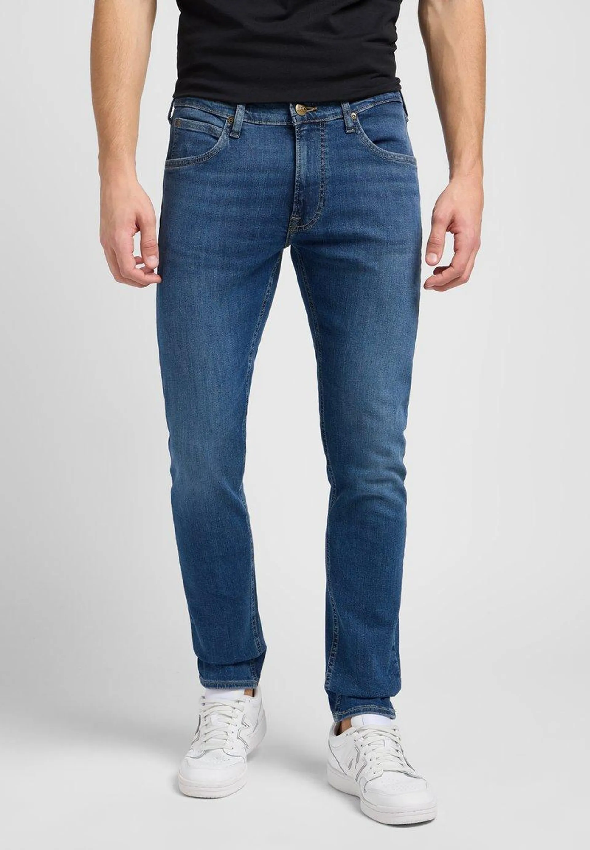 LUKE - Slim fit jeans - blue denim