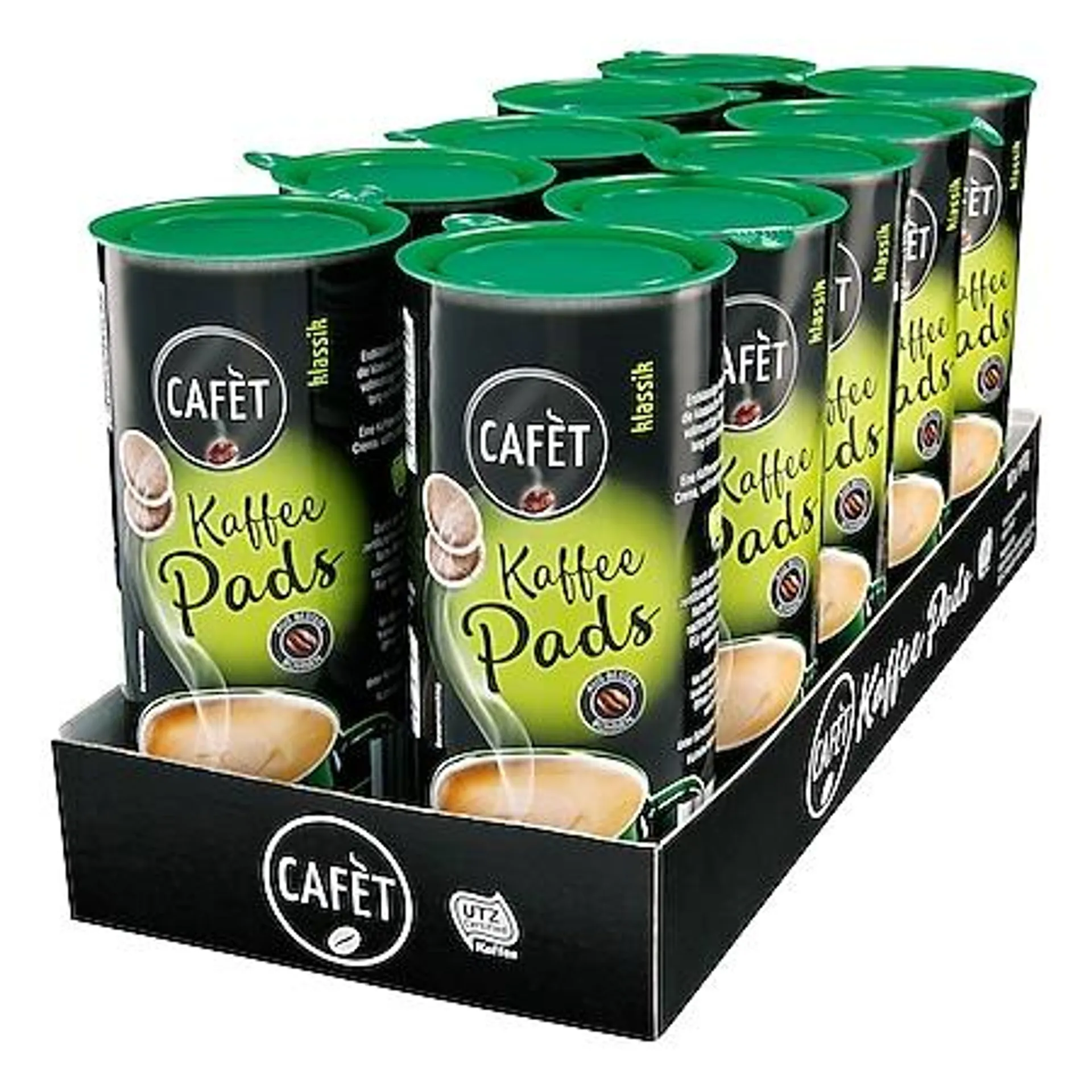 Cafet Klassik Pads 144 g, 10er Pack