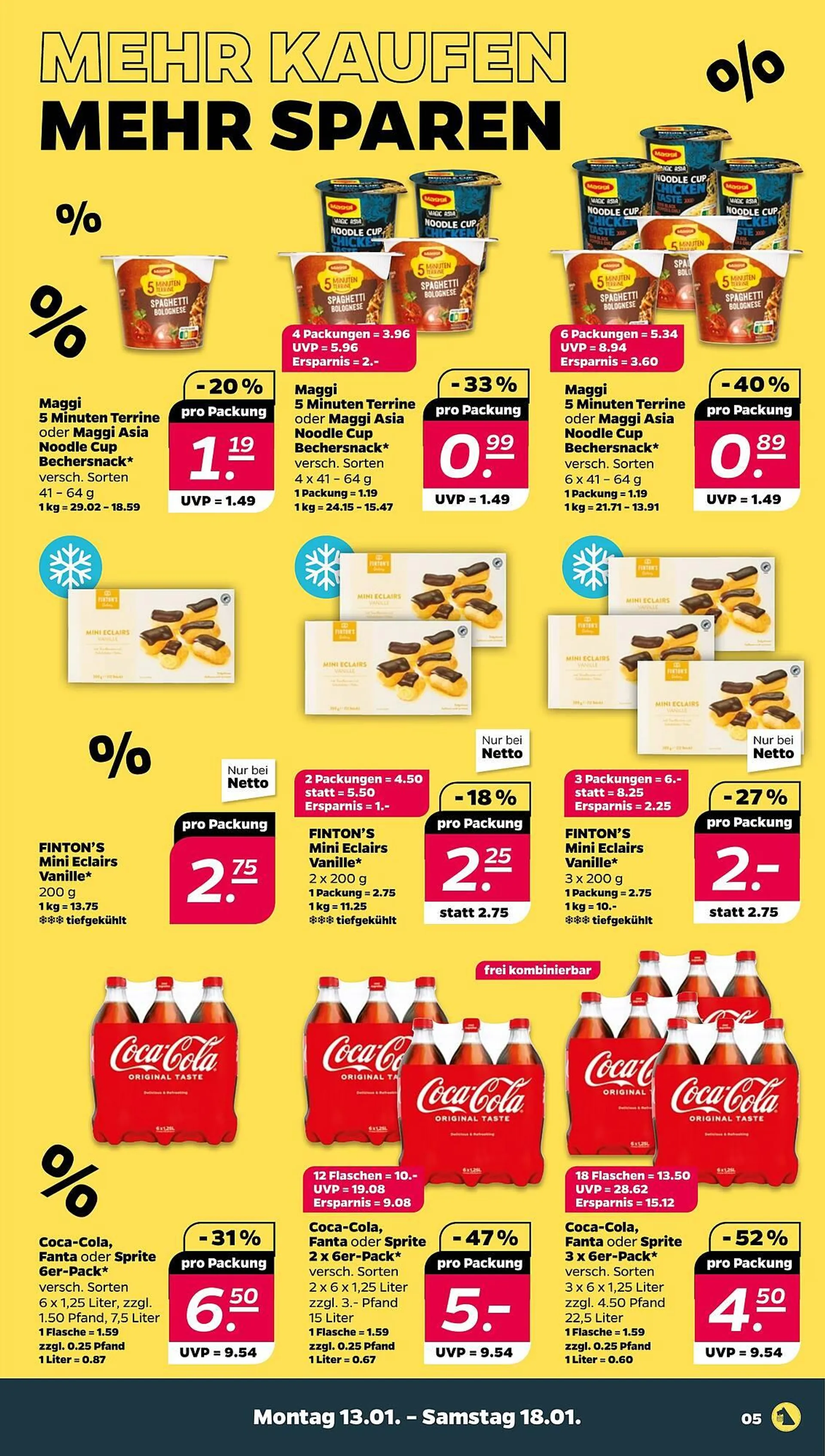 NETTO Prospekt von 13. Januar bis 18. Januar 2025 - Prospekt seite 5