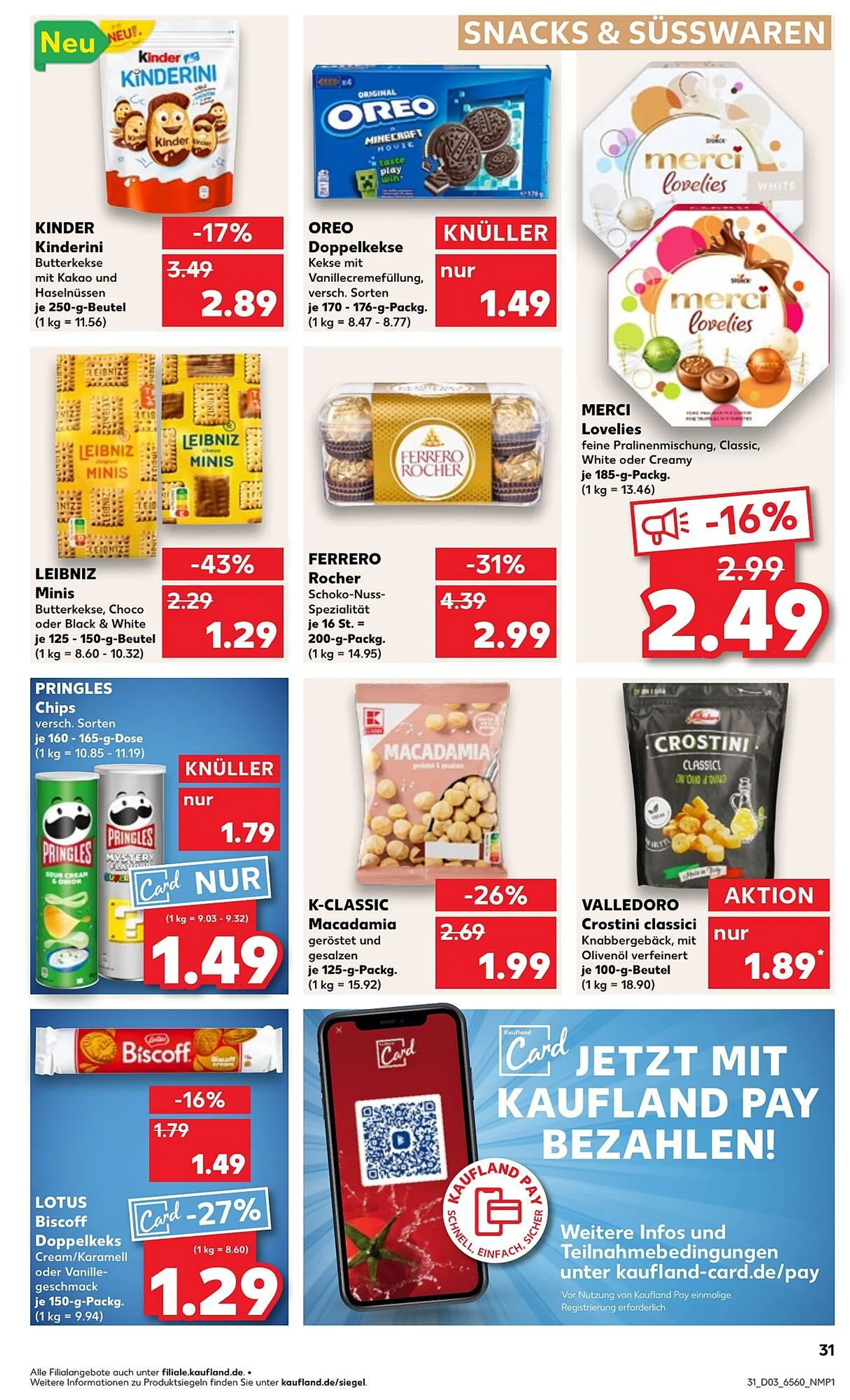 Kaufland Prospekt von 16. Januar bis 22. Januar 2025 - Prospekt seite 31