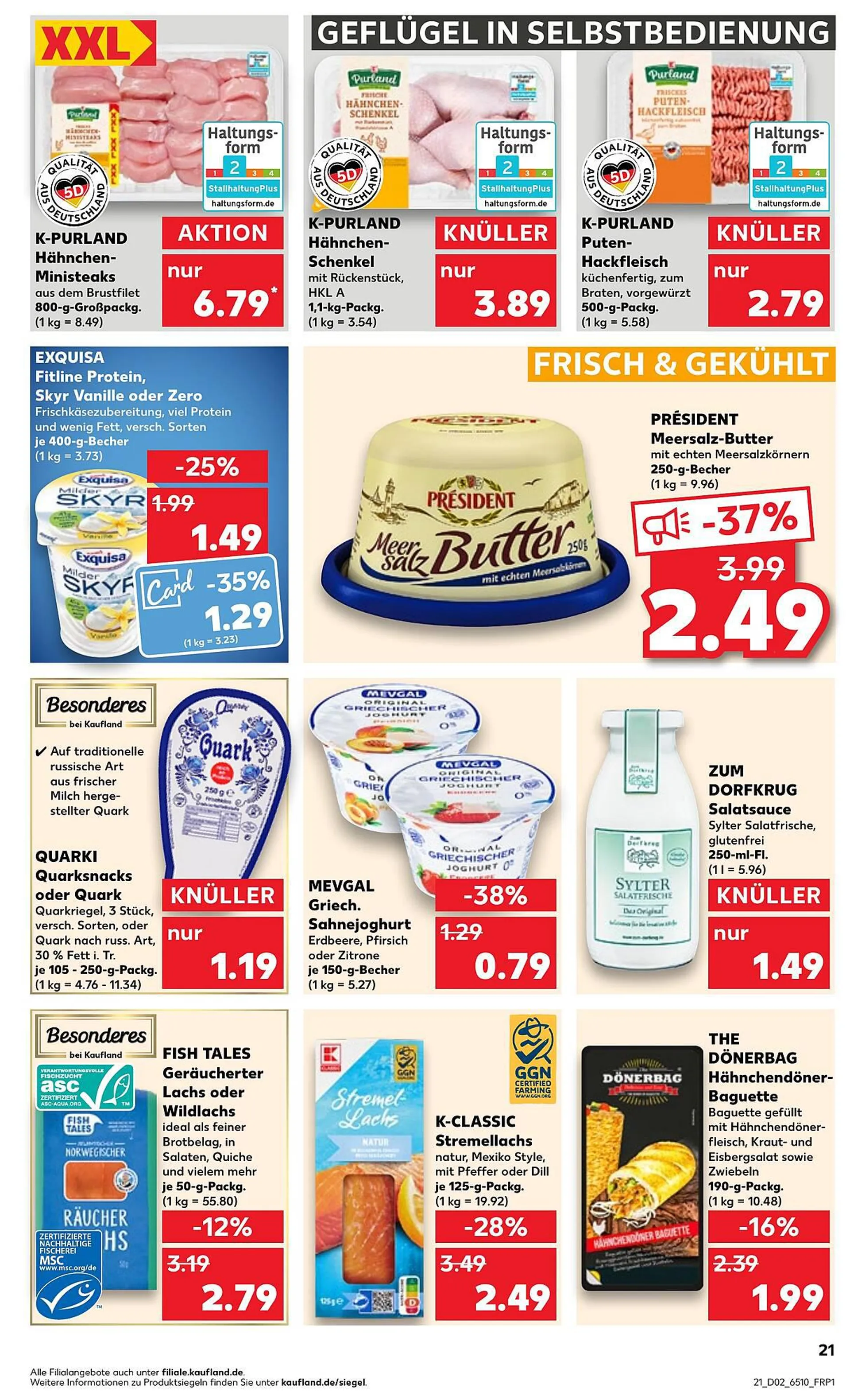 Kaufland Prospekt von 11. Januar bis 17. Januar 2024 - Prospekt seite 21