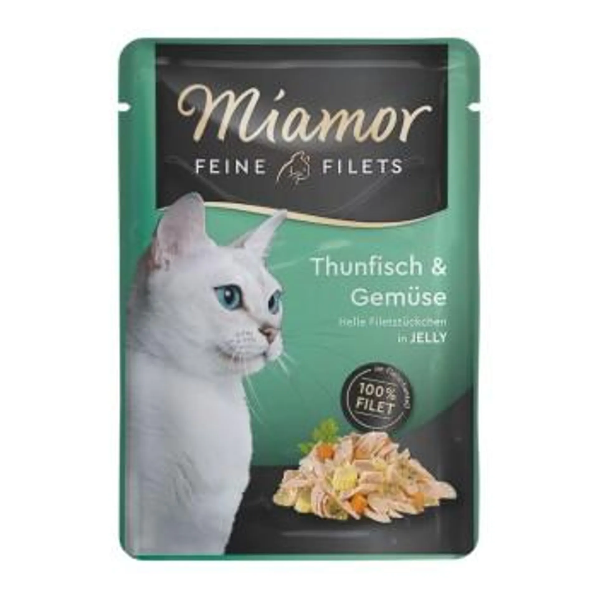 Miamor Feine Filets in Jelly Thunfisch & Gemüse 24x100 g