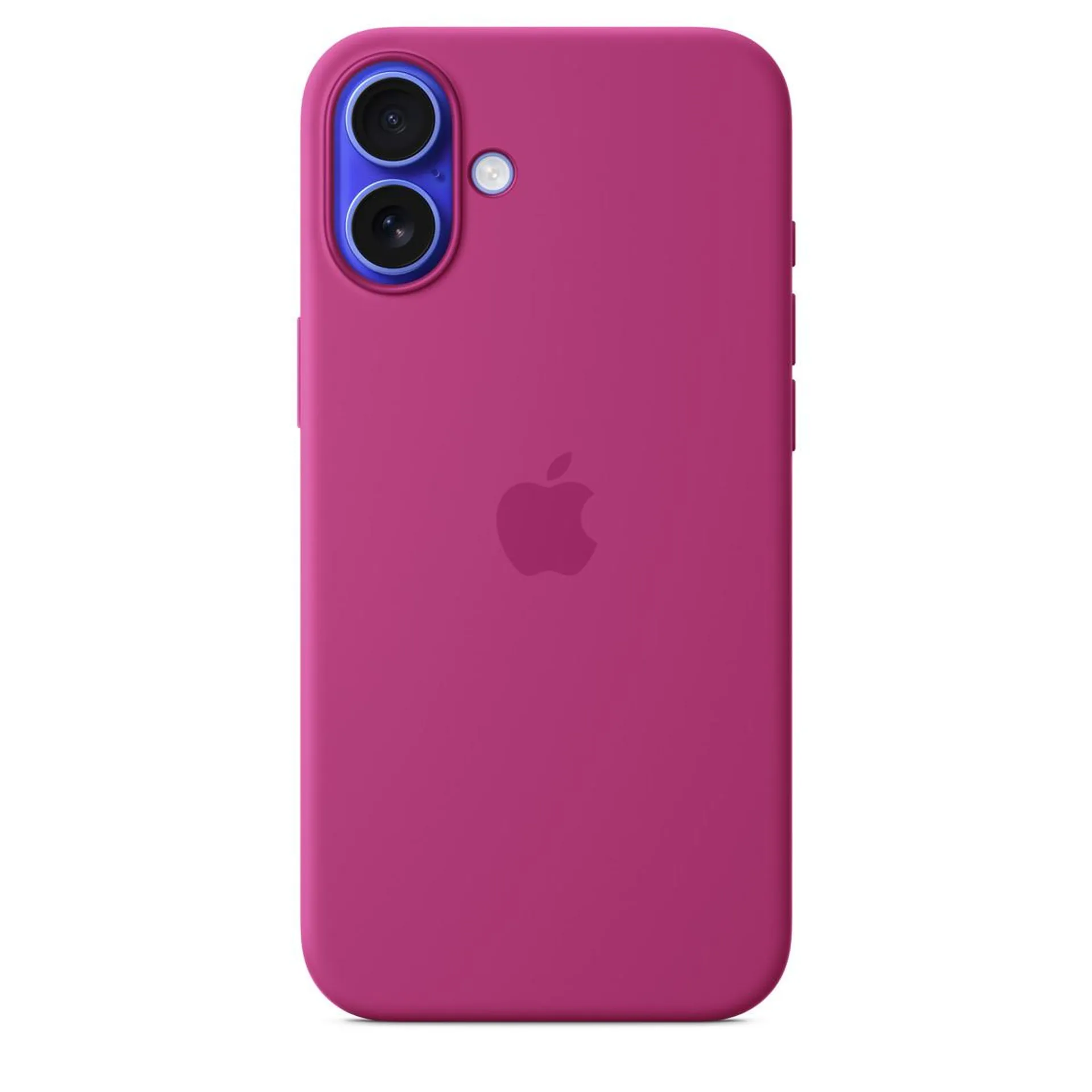 iPhone 16 Plus Silikon Case mit MagSafe – Fuchsia