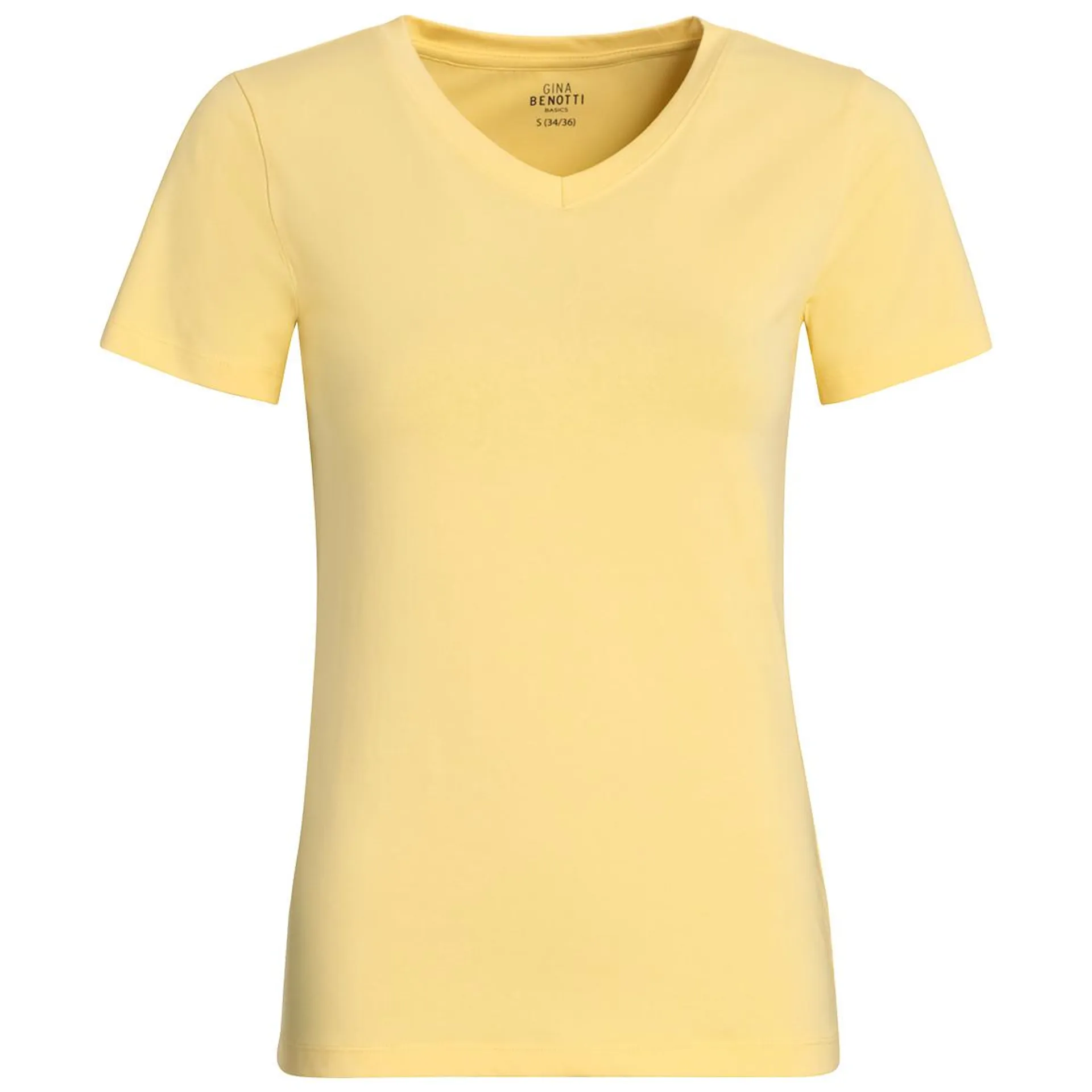 Damen T-Shirt mit V-Ausschnitt