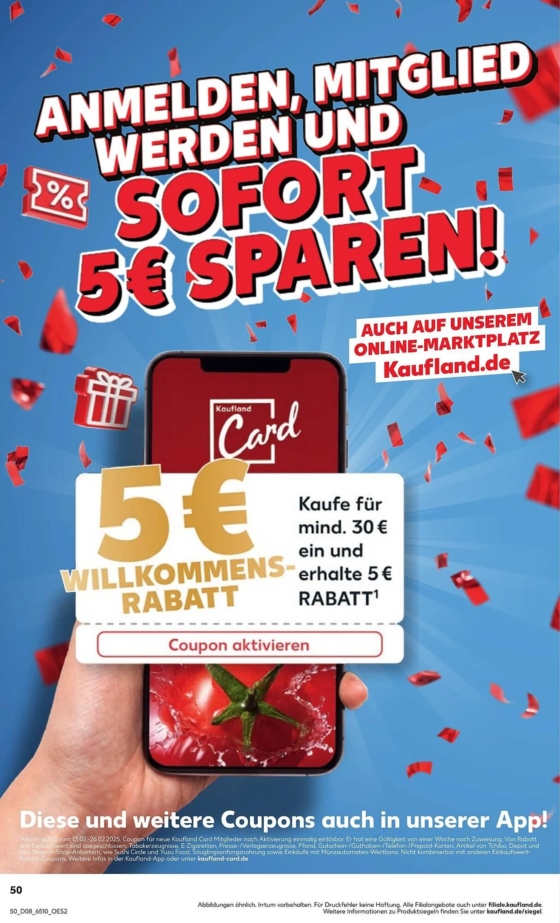 Kaufland Prospekt von 20. Februar bis 26. Februar 2025 - Prospekt seite 50