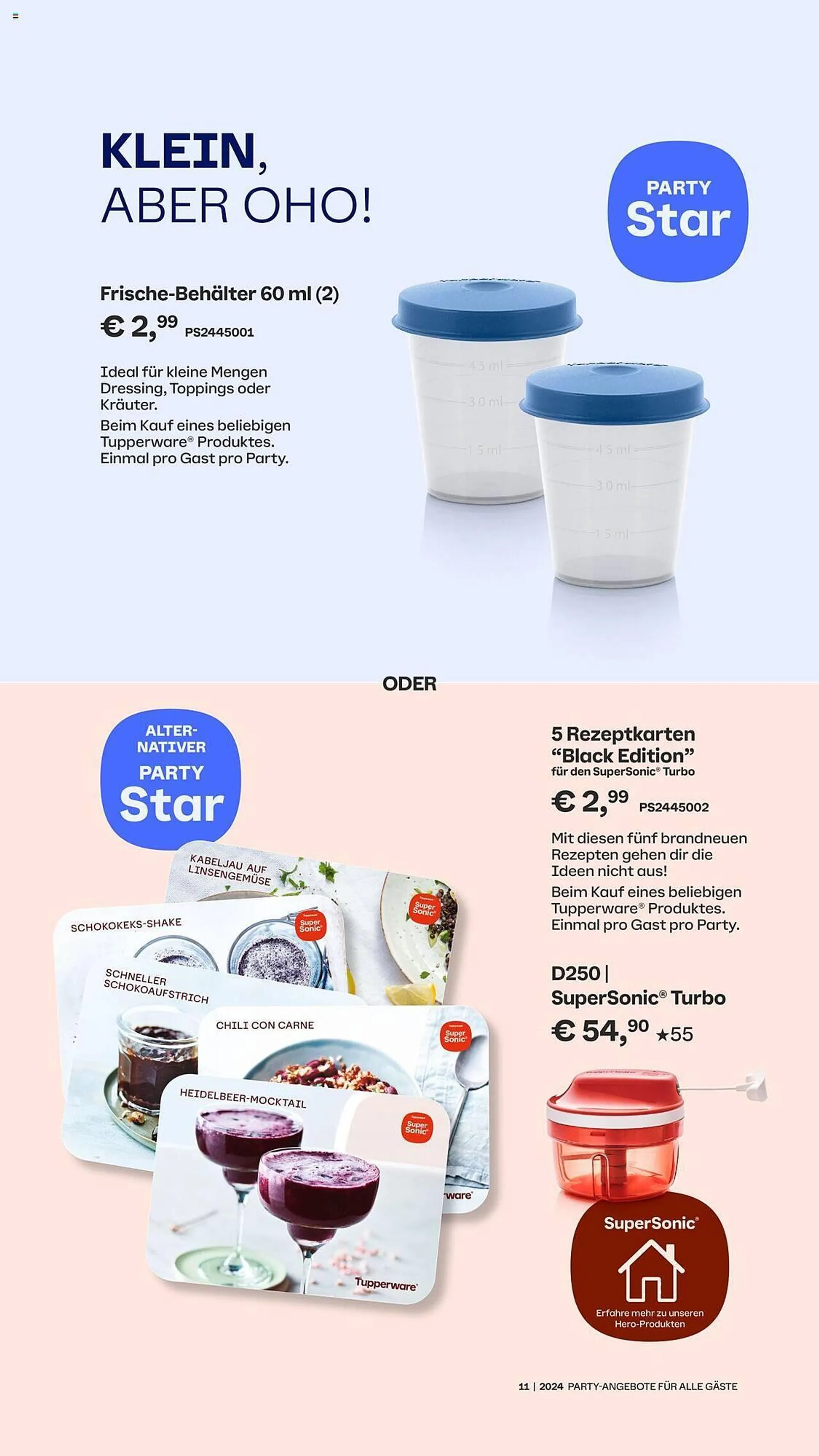 Tupperware Prospekt von 4. November bis 1. Dezember 2024 - Prospekt seite 10