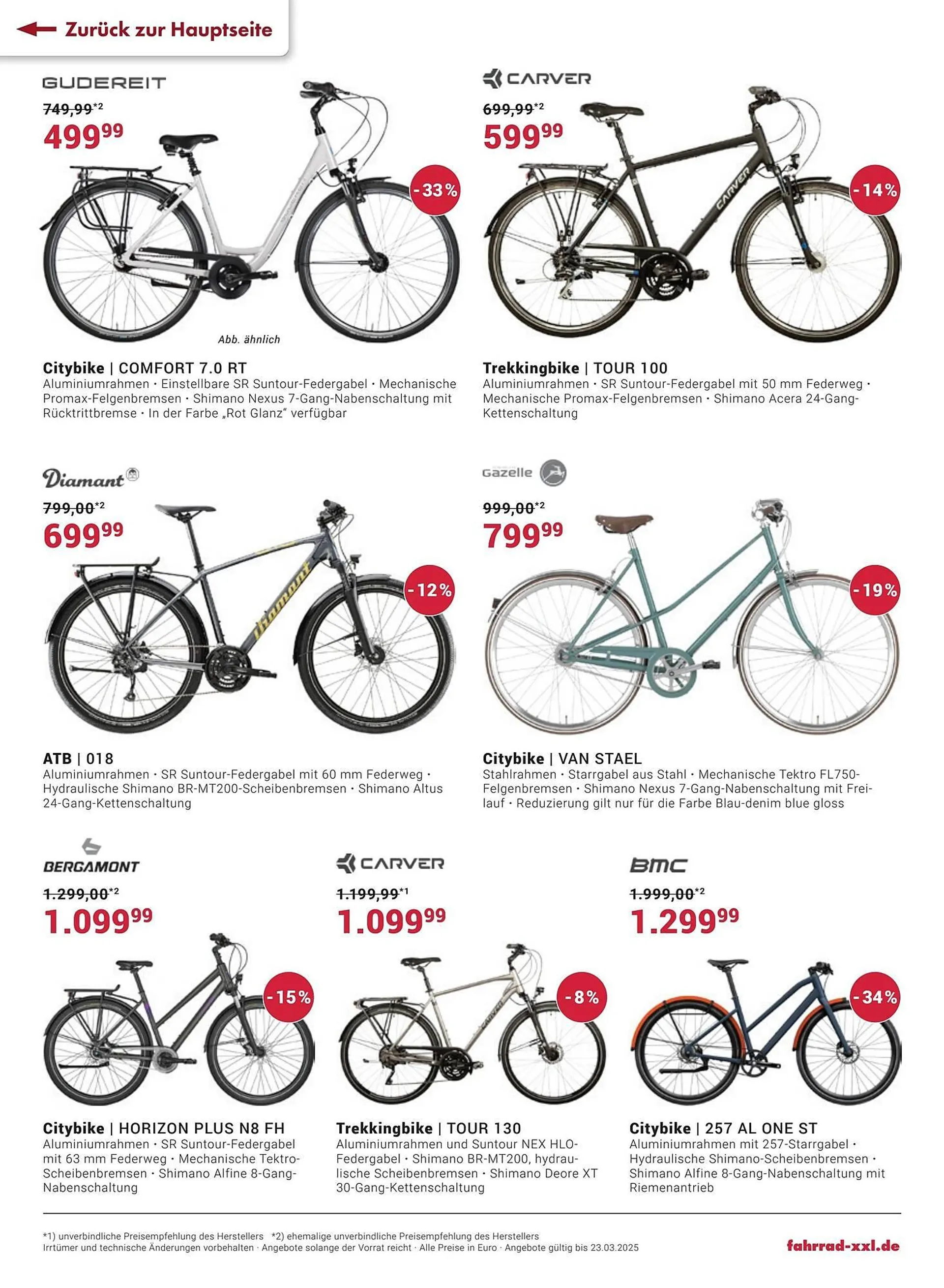 Fahrrad XXL Prospekt von 24. Februar bis 24. März 2025 - Prospekt seite 6