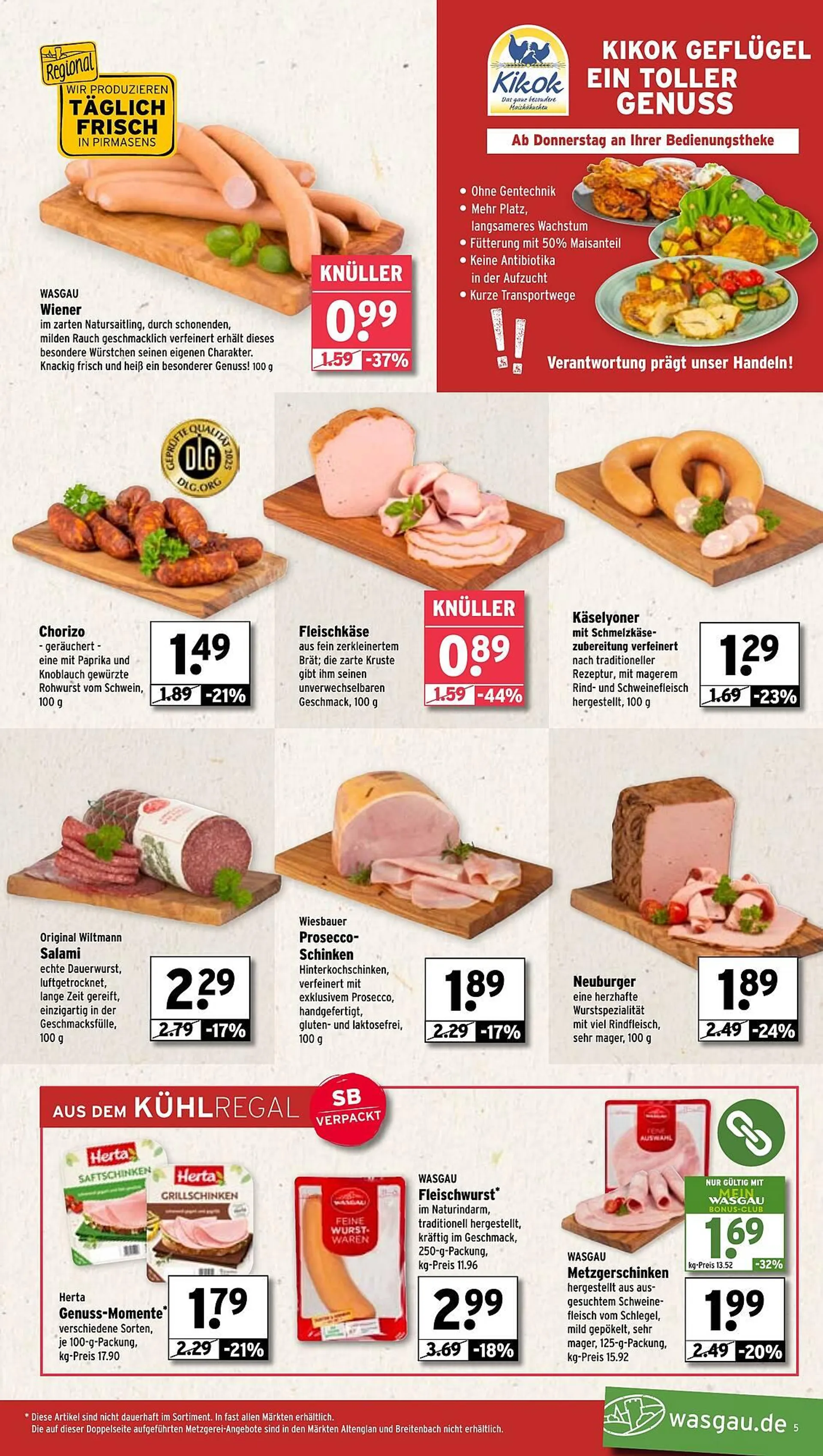 Wasgau Prospekt von 19. Mai bis 26. Mai 2025 - Prospekt seite 5