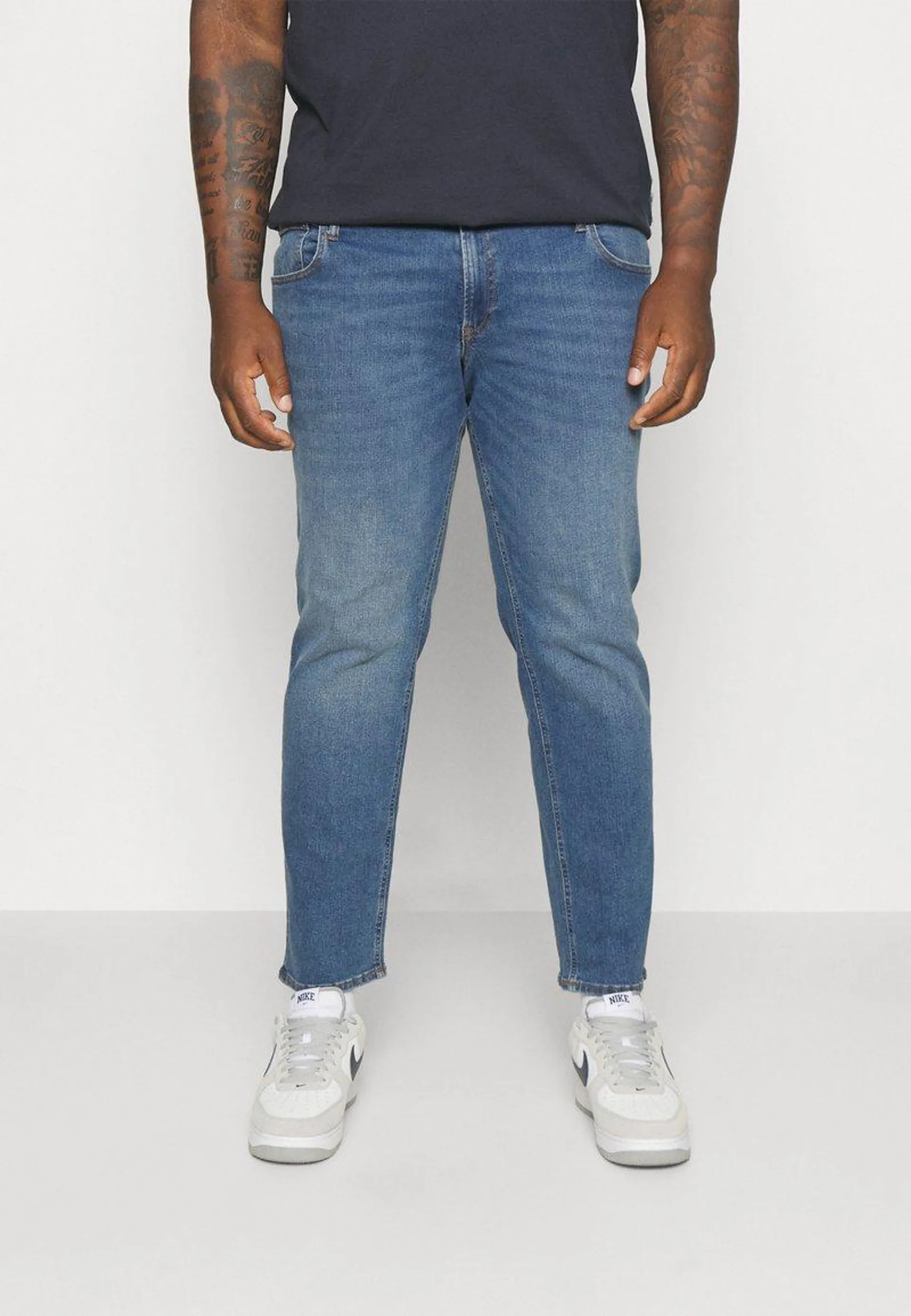 IMIKE ORIGINAL NOOS PLS - Jeans Tapered Fit - blue denim