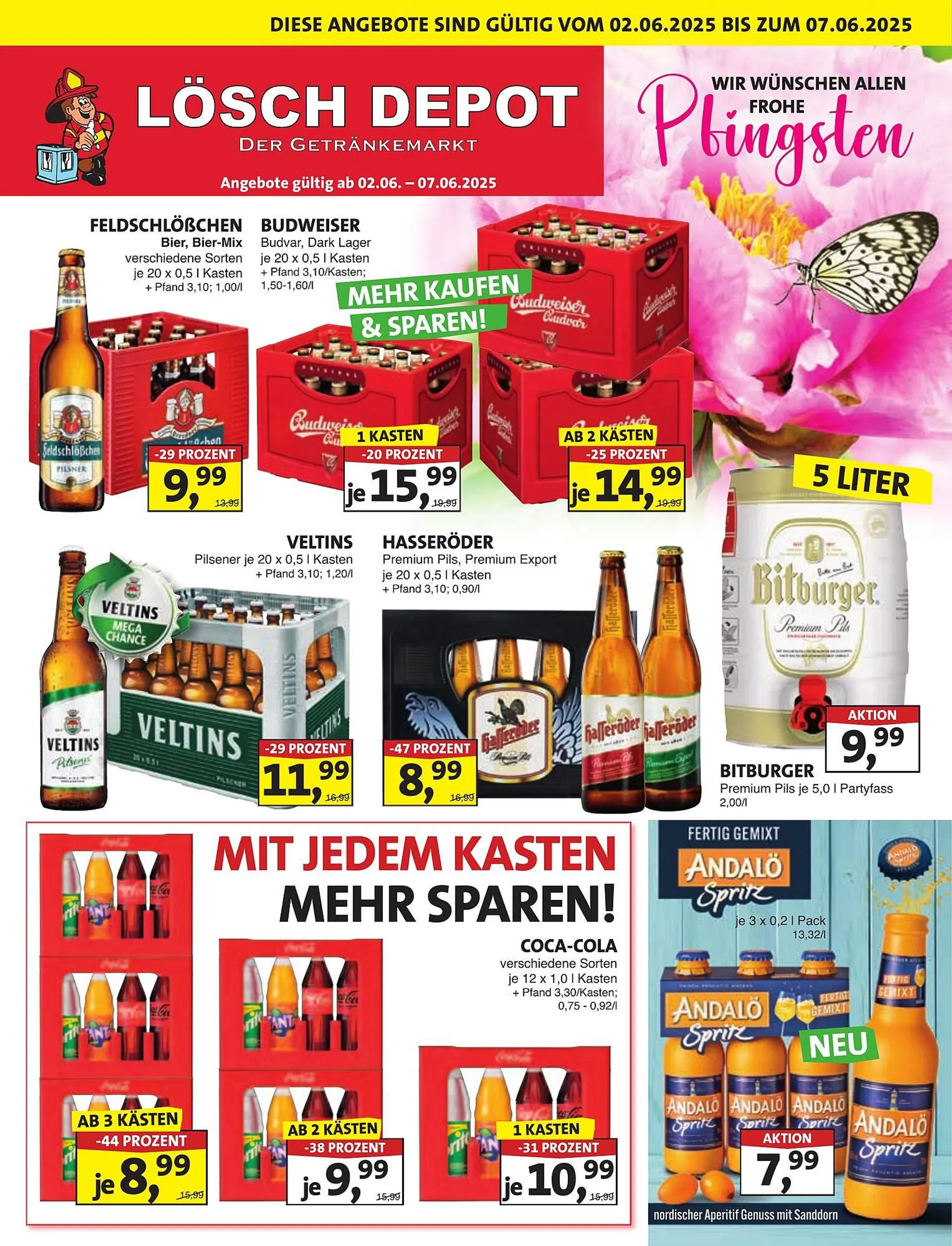 Lösch Depot Prospekt von 2. Juni bis 7. Juni 2025 - Prospekt seite 1