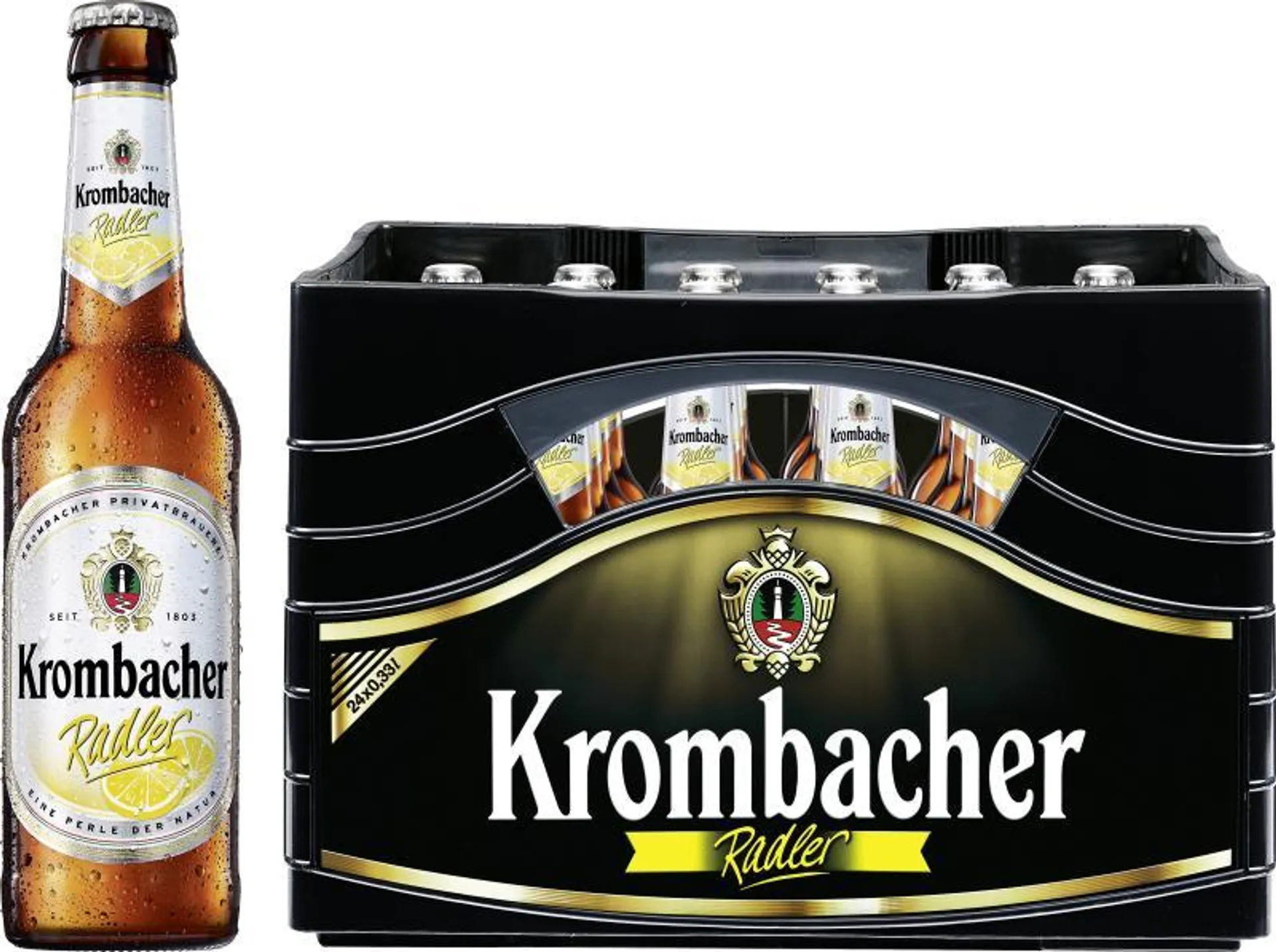 Krombacher Radler (Mehrweg) 24 x 0,33 l