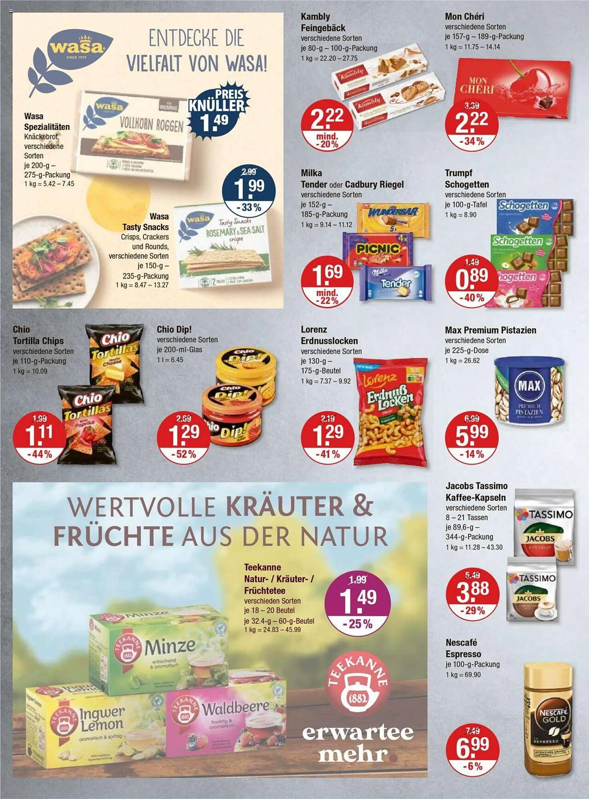 V Markt Prospekt von 4. Oktober bis 9. Oktober 2024 - Prospekt seite 8