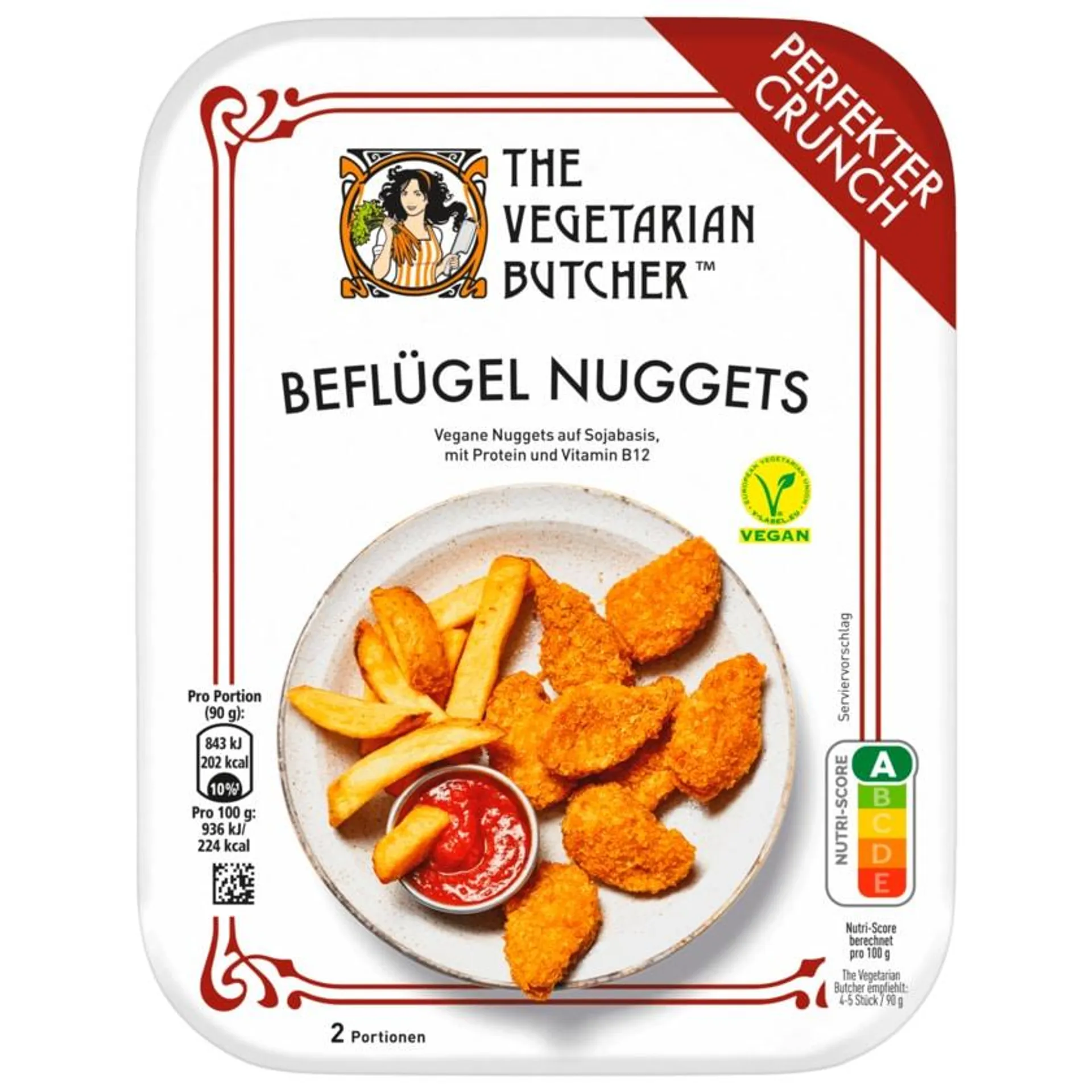 The Vegetarian Butcher Vegane Beflügel-Nuggets 180g