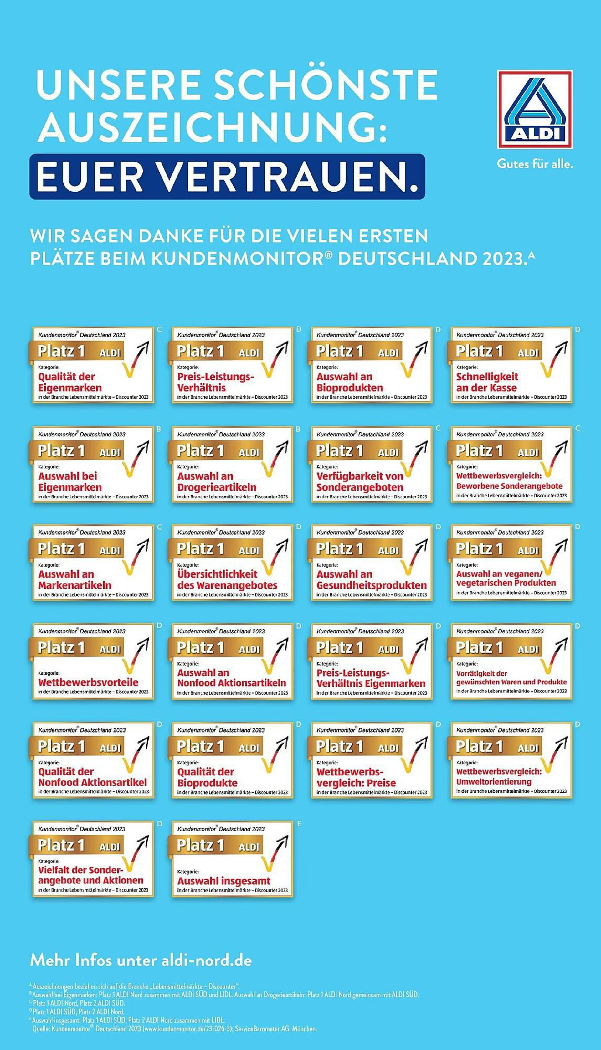 Aldi Nord Prospekt von 19. November bis 25. November 2023 - Prospekt seite 40