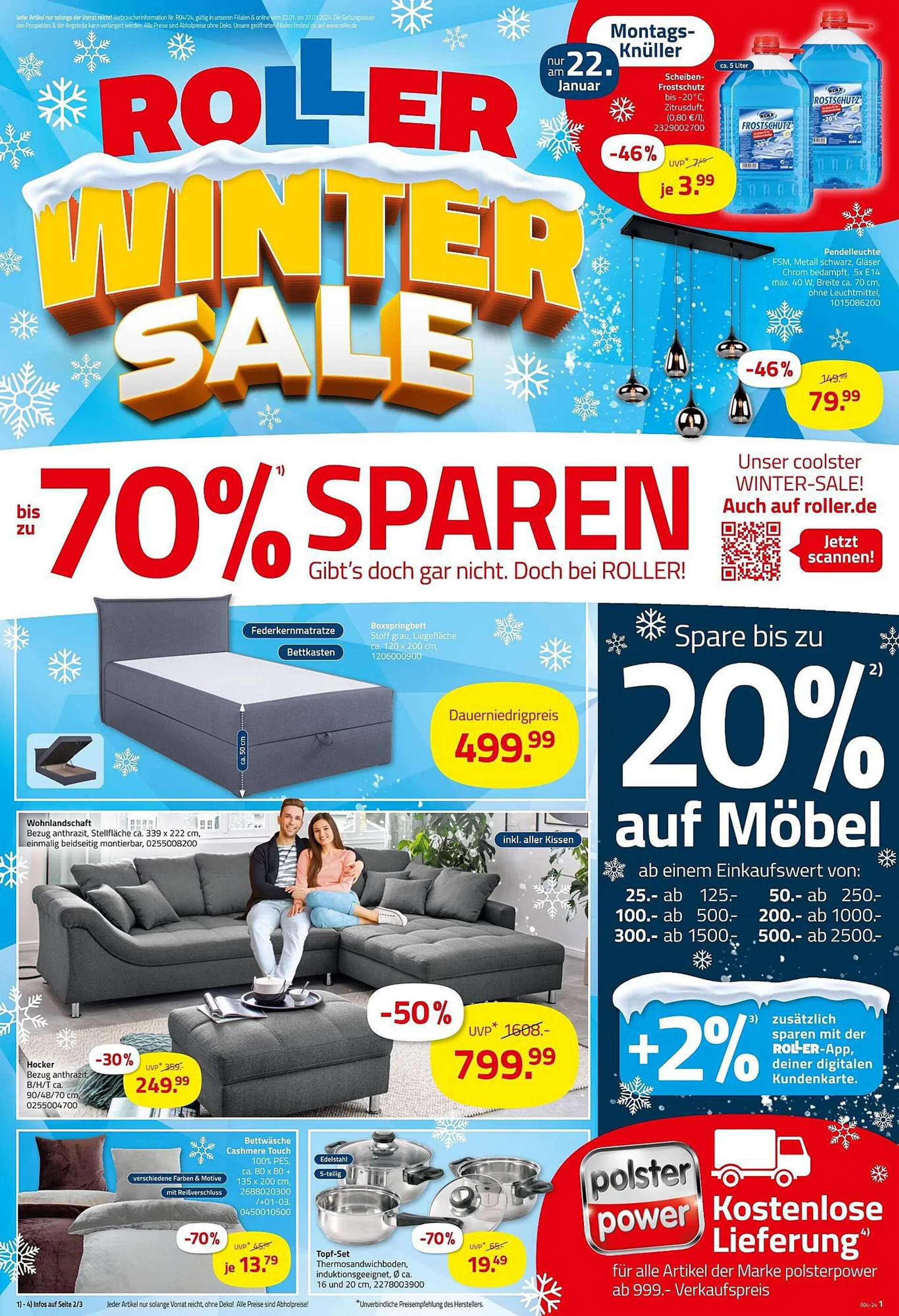 ROLLER Prospekt gültig bis 27. Januar 2024