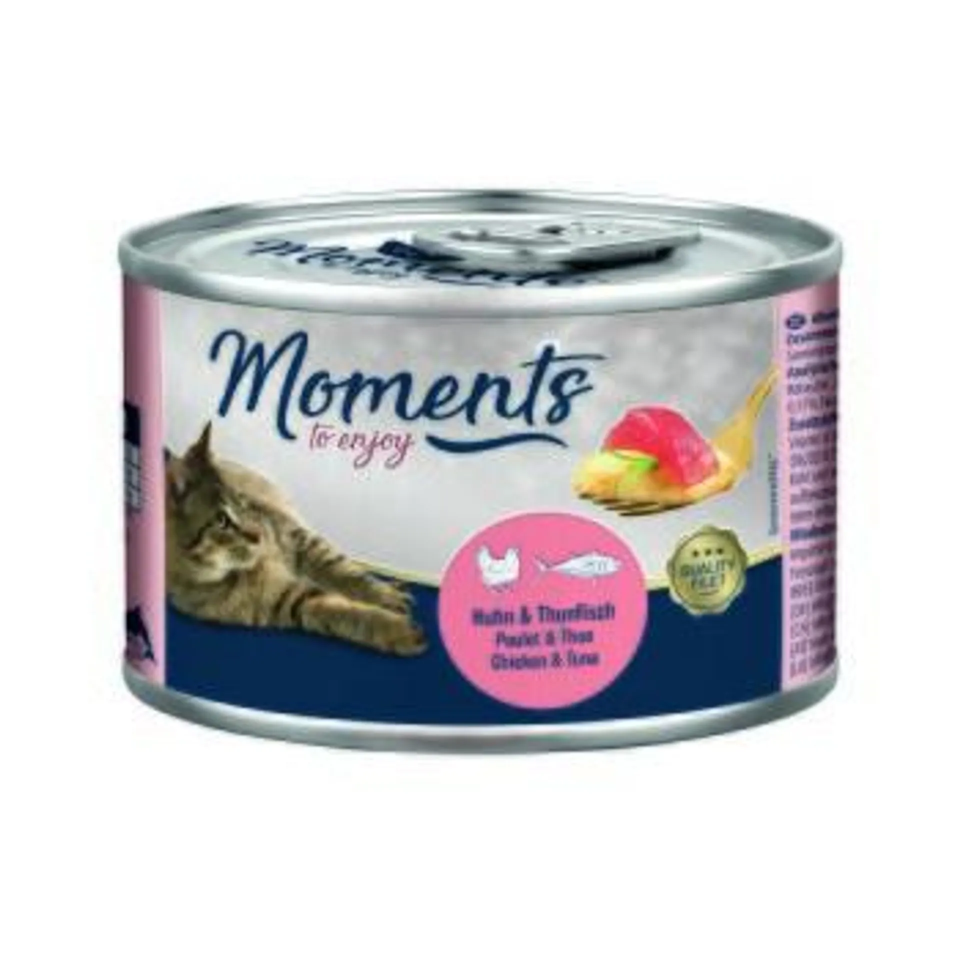 MOMENTS Adult Huhn & Thunfisch 6x140 g