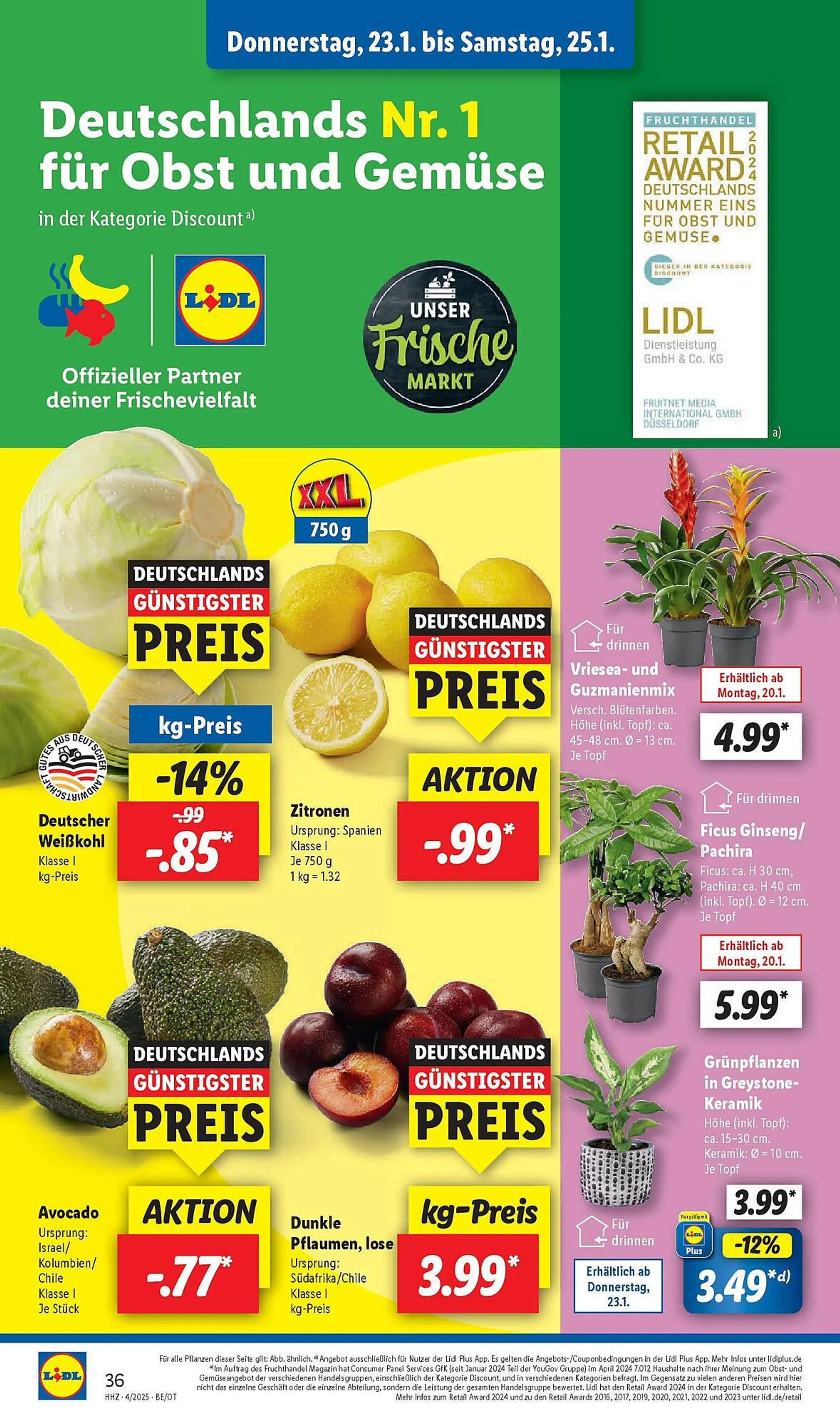 Lidl Prospekt von 20. Januar bis 25. Januar 2025 - Prospekt seite 48