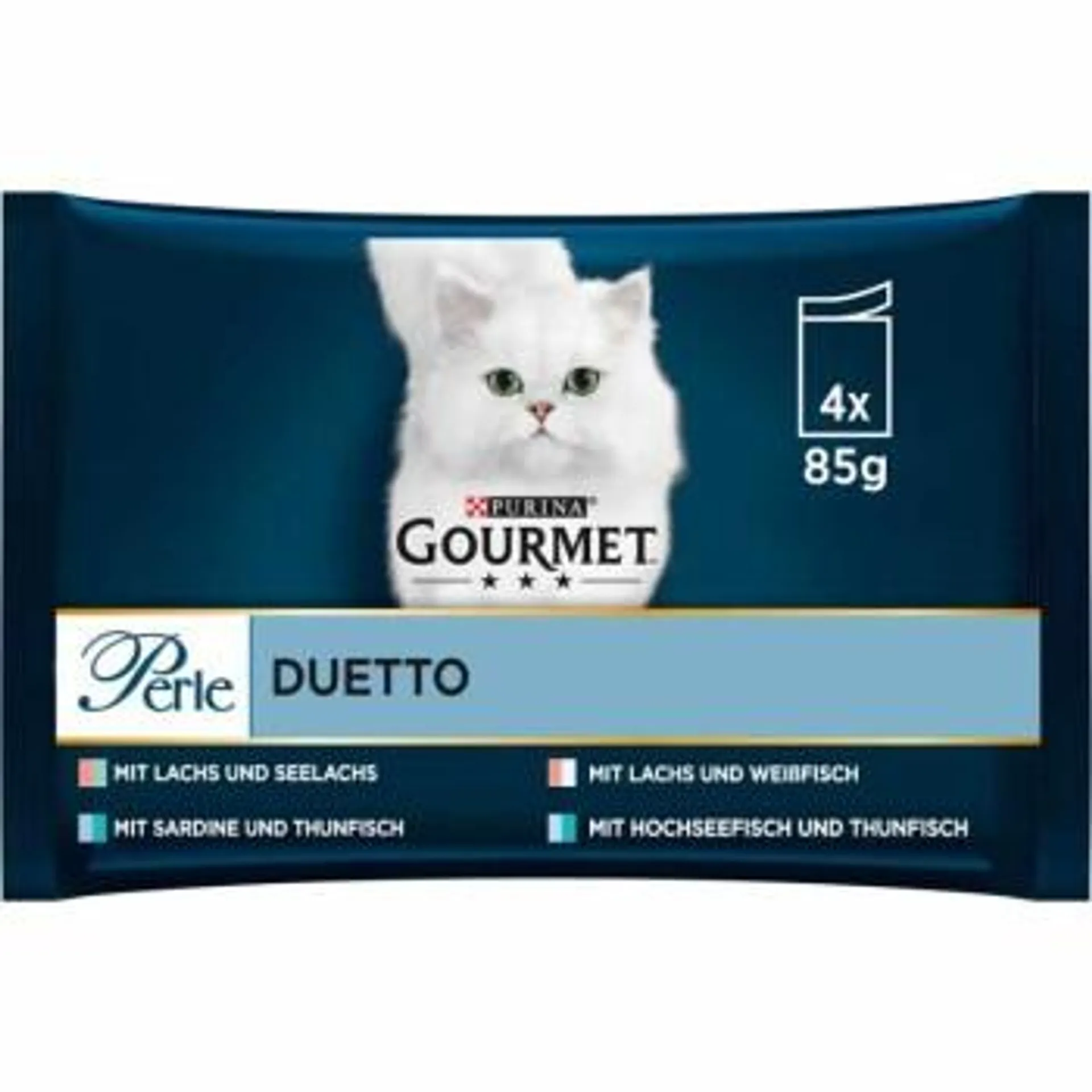 GOURMET Perle 4x85g Duetto di Mare Fisch