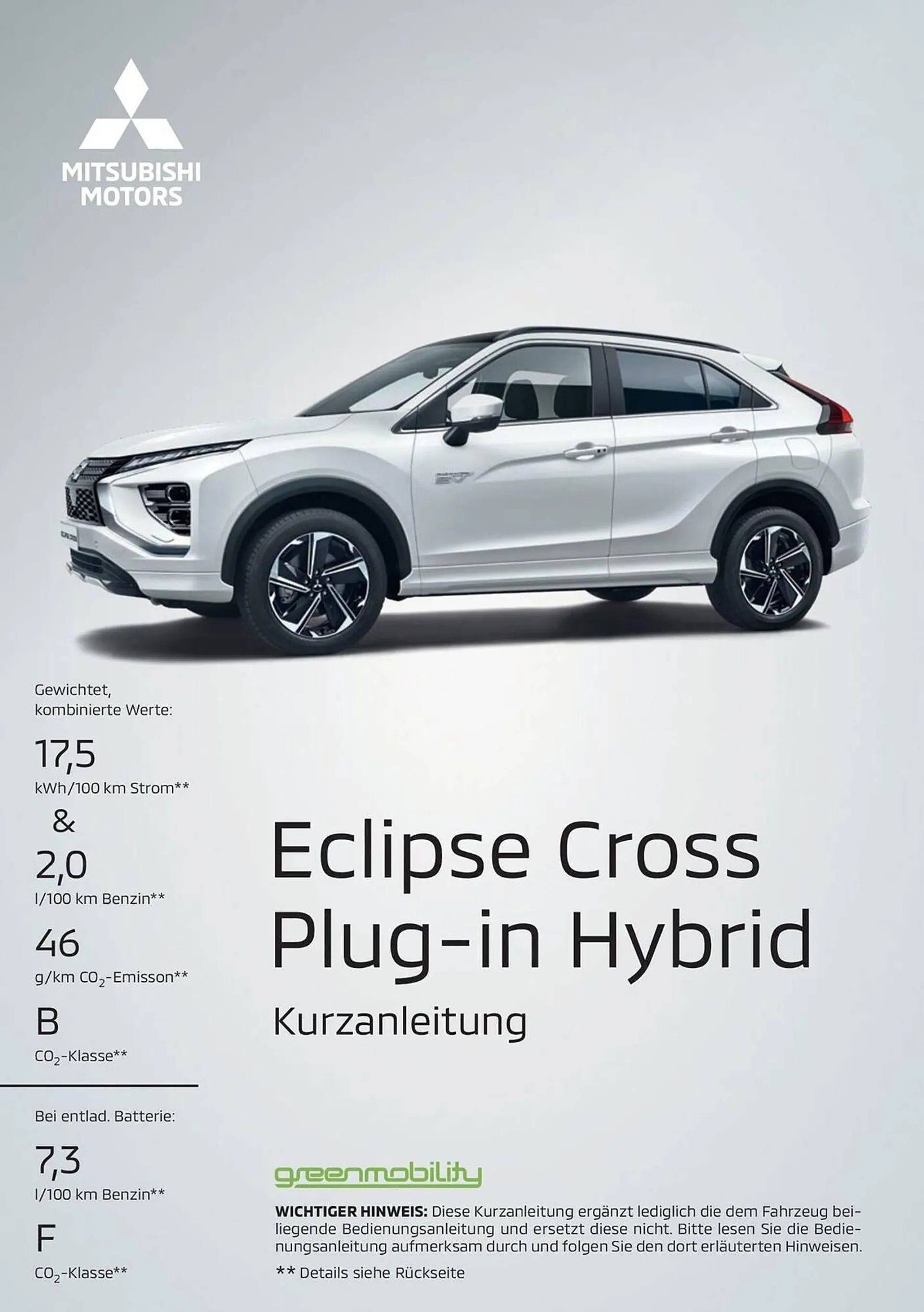 Mitsubishi Prospekt von 25. April bis 25. April 2025 - Prospekt seite 1