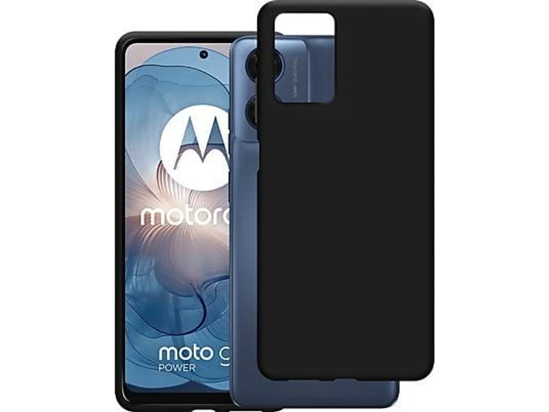 CAZY Soft TPU Schutzhülle, Backcover, Motorola, Moto G04, Moto G04s, Moto G24, Moto G24 Power, Schwarz