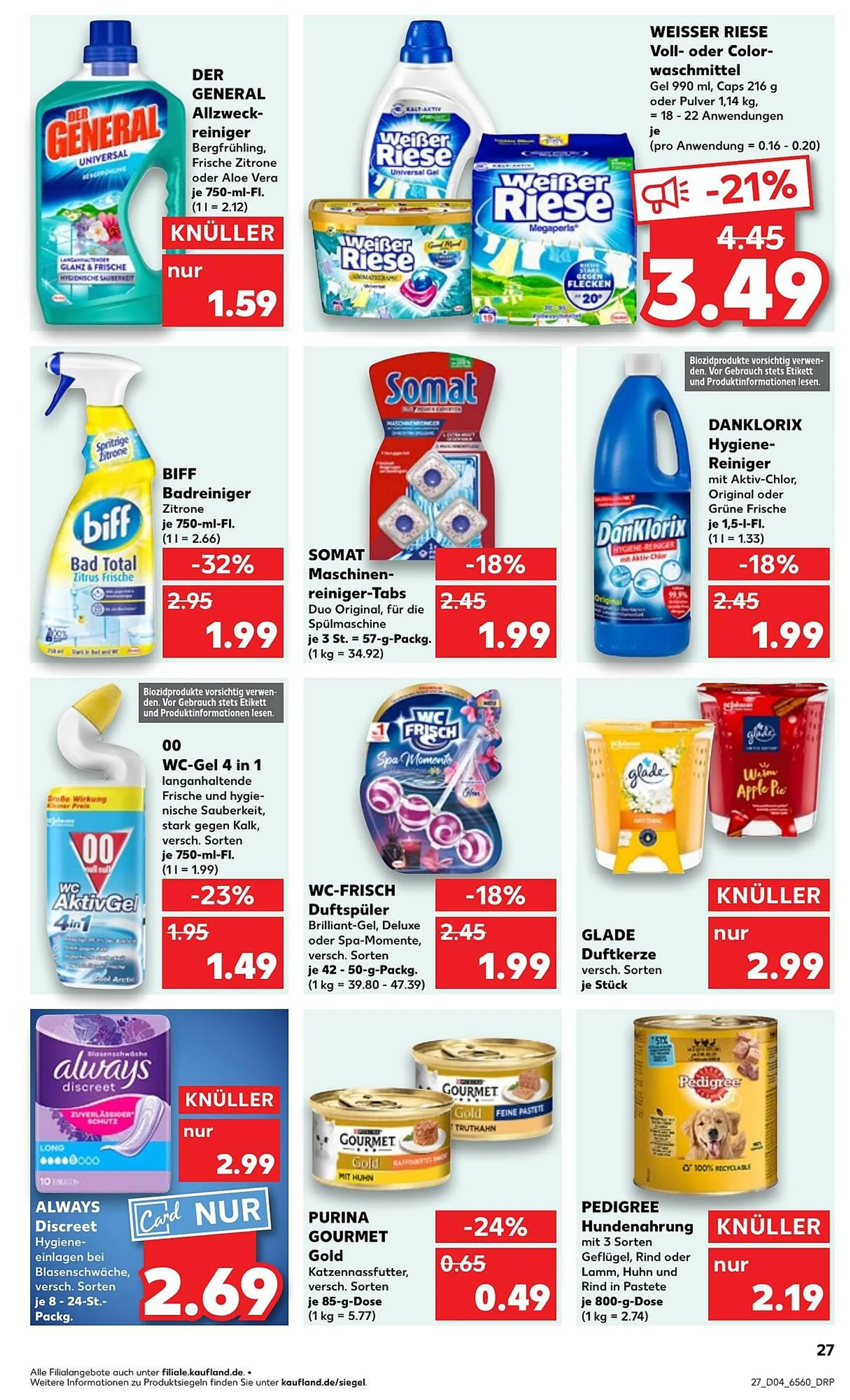 Kaufland Prospekt von 23. Januar bis 29. Januar 2025 - Prospekt seite 27