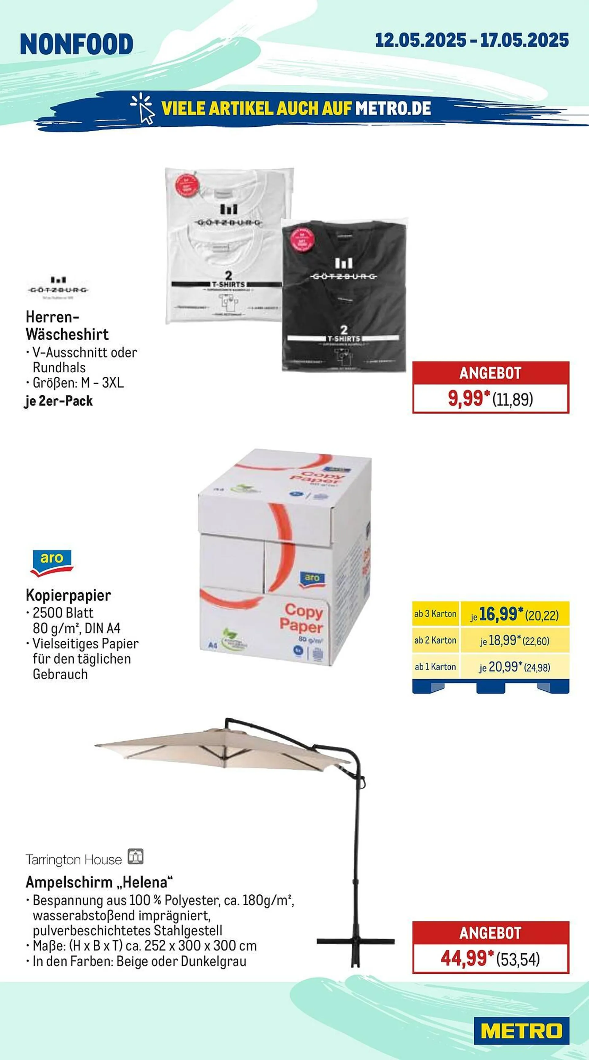METRO Prospekt von 12. Mai bis 17. Mai 2025 - Prospekt seite 22