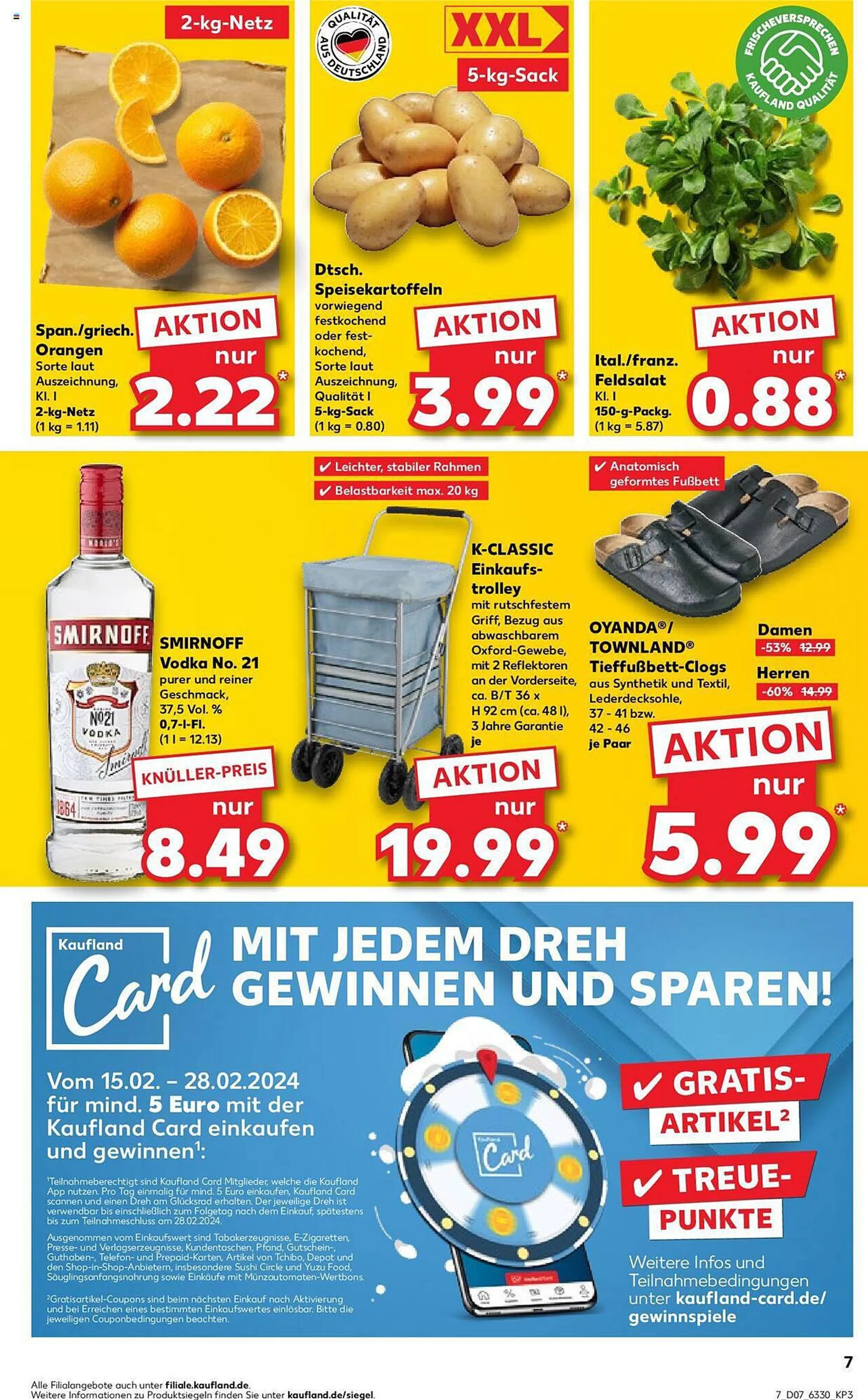 Kaufland Prospekt von 15. Februar bis 21. Februar 2024 - Prospekt seite 7