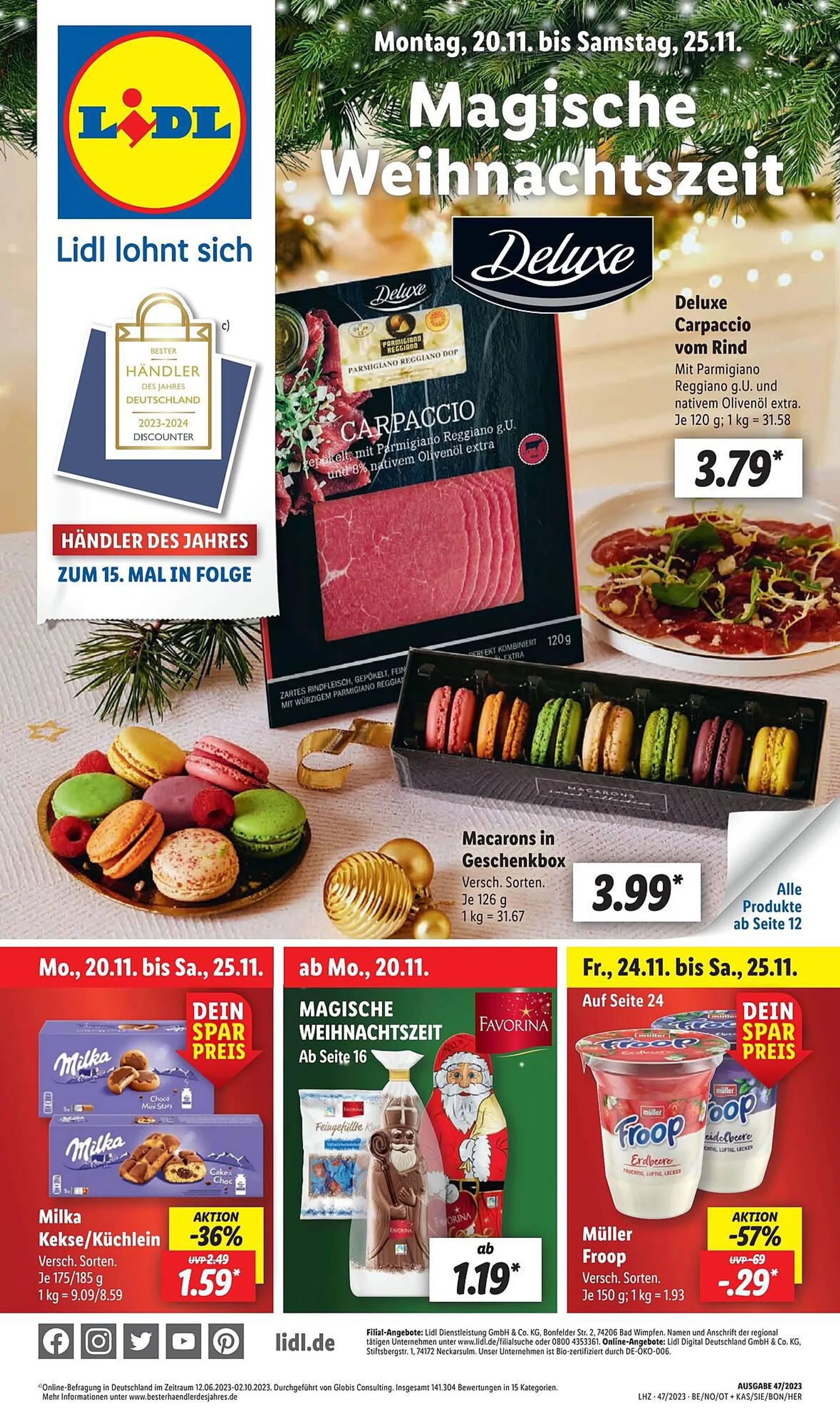 Lidl Prospekt gültig bis 25. November 2023