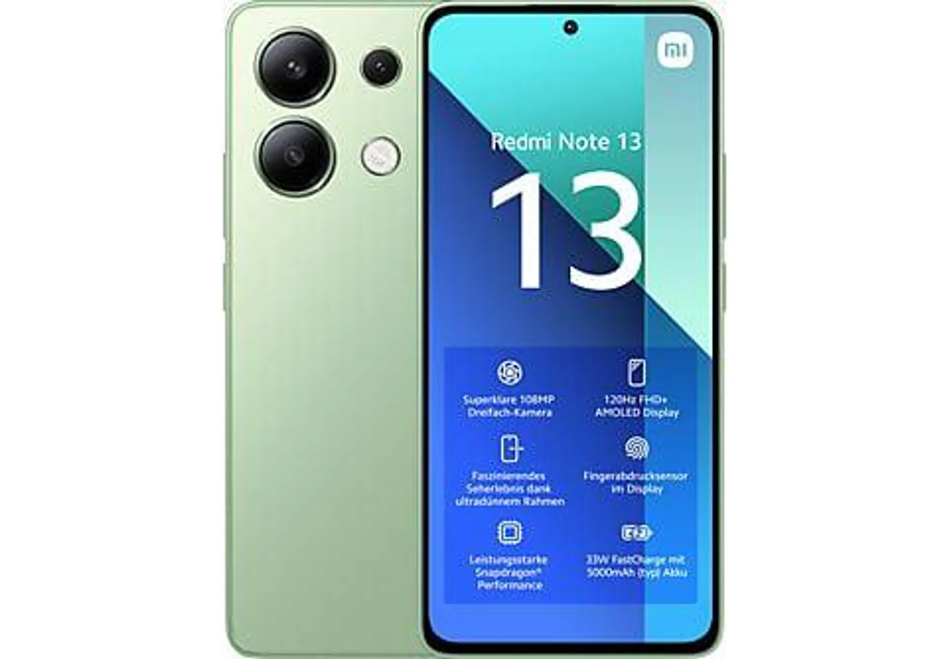 XIAOMI Redmi Note 13 128 GB Mint Green Dual SIM