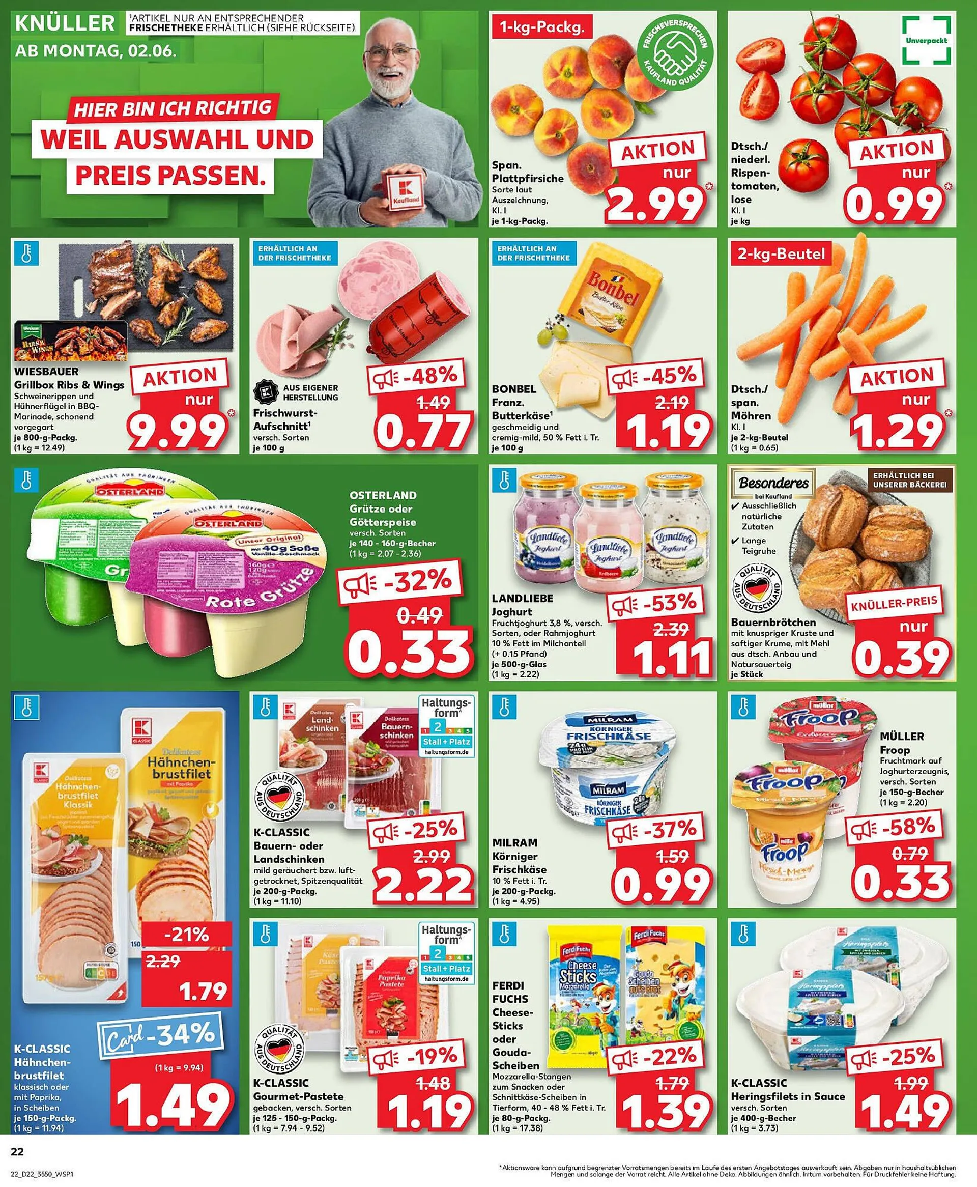 Kaufland Prospekt von 1. Juni bis 4. Juni 2025 - Prospekt seite 1